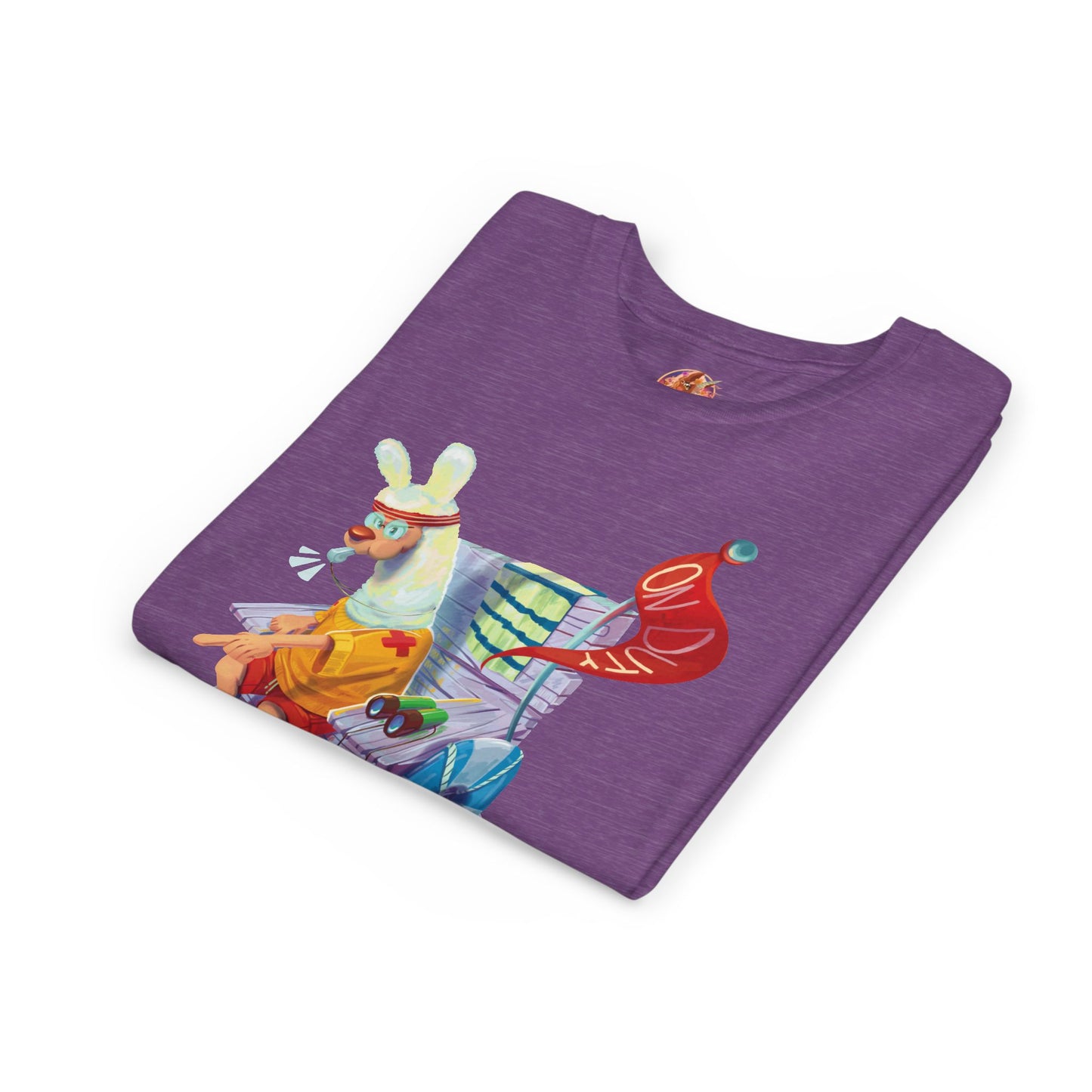 Larry the Llama Plays Lifeguard Kids T-Shirt