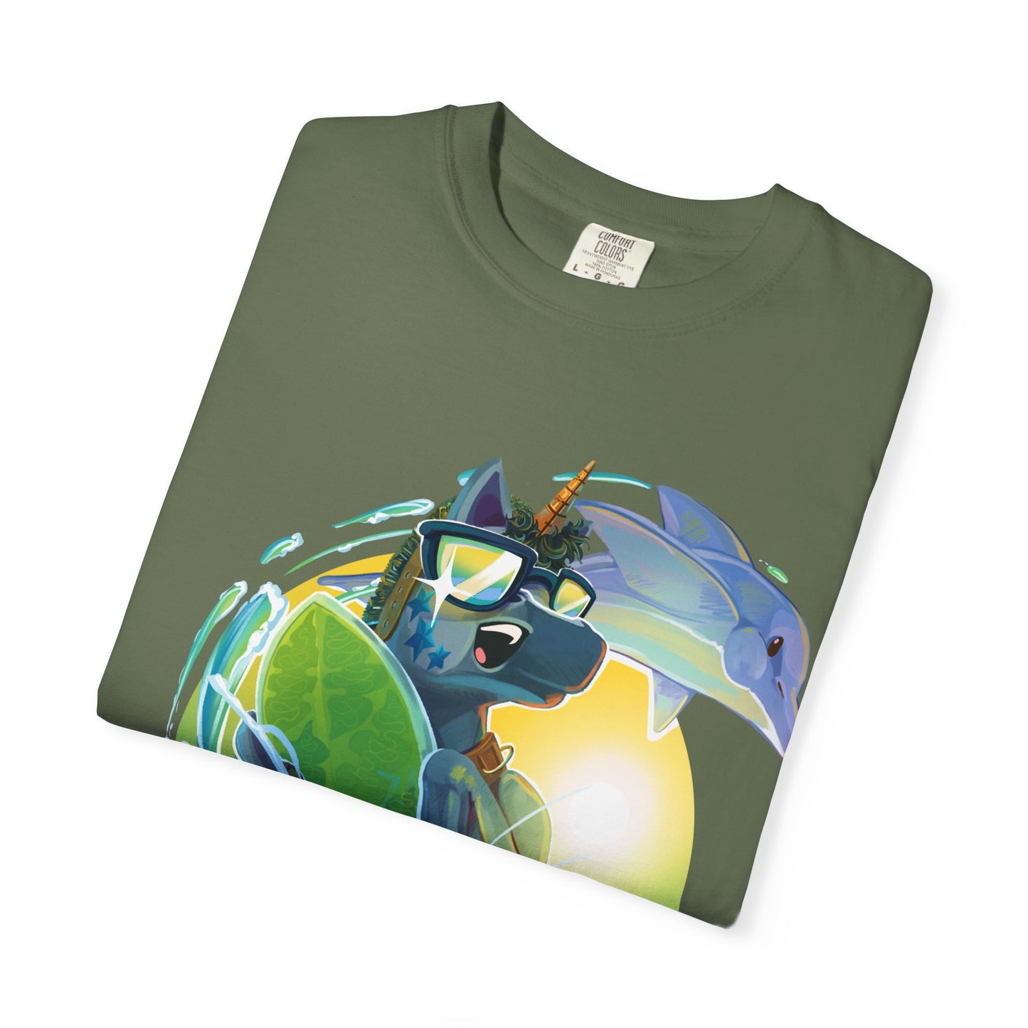 Arty Goes Surfing Unisex T-Shirt