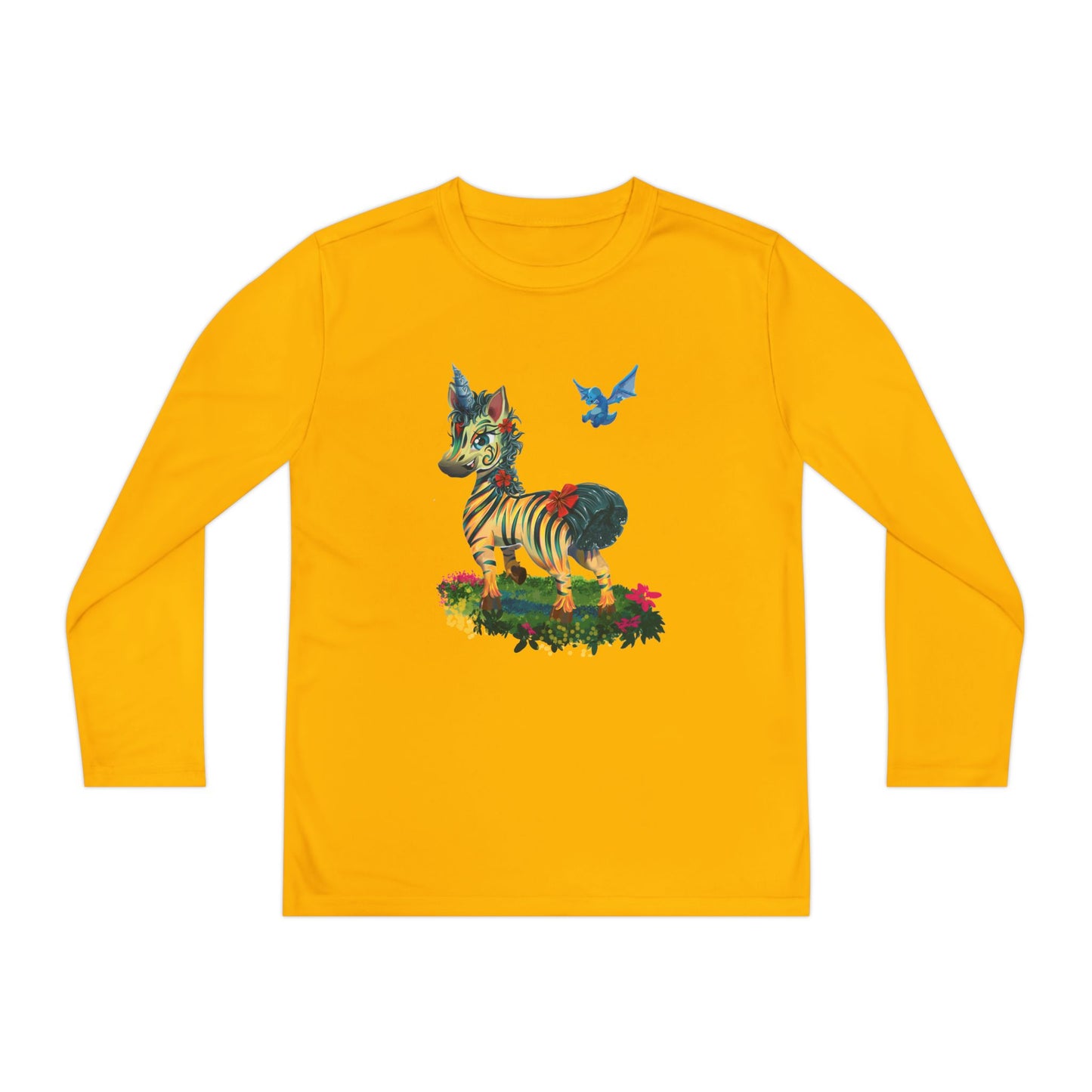 Long Sleeve Youth Tee - LeeNeigh Unicorn