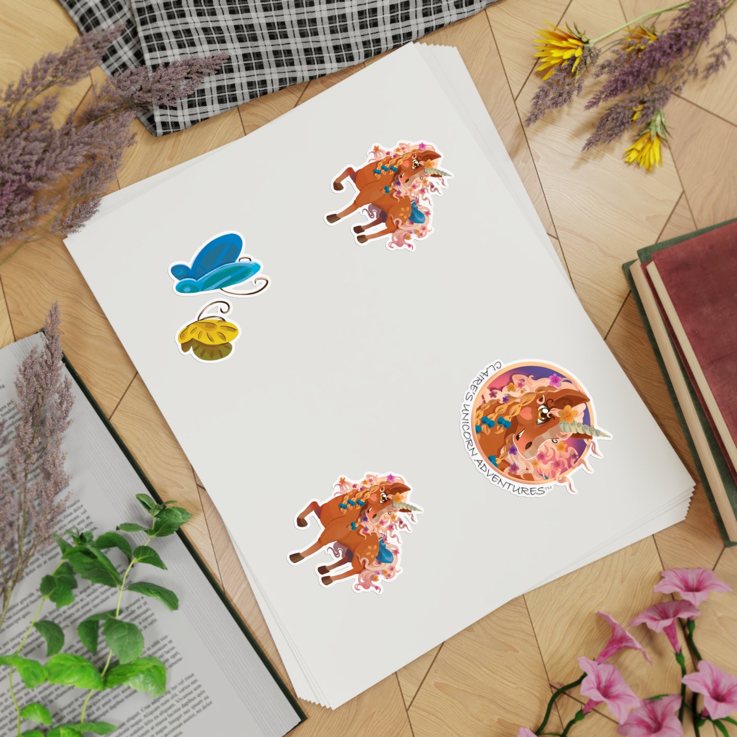 Gwenhwyer Sticker Sheet Bundle, 10pcs