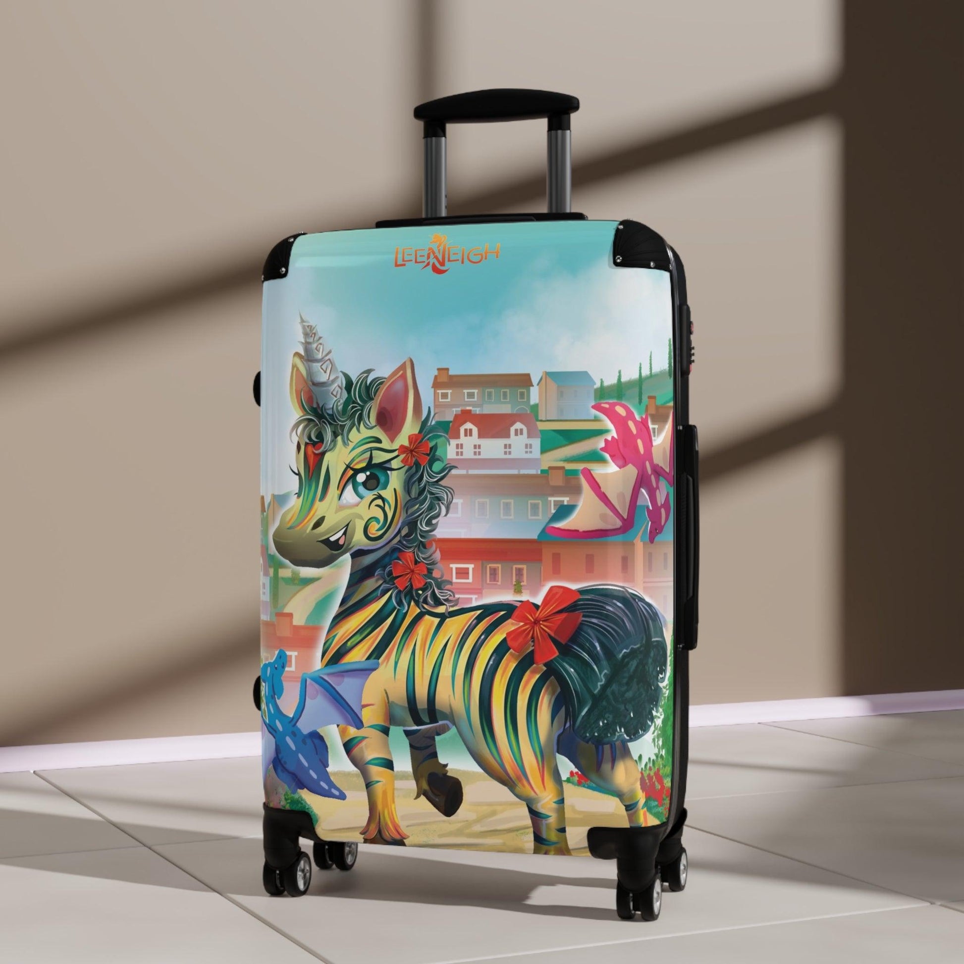 LeeNeigh Suitcase - Claires Unicorn Adventures