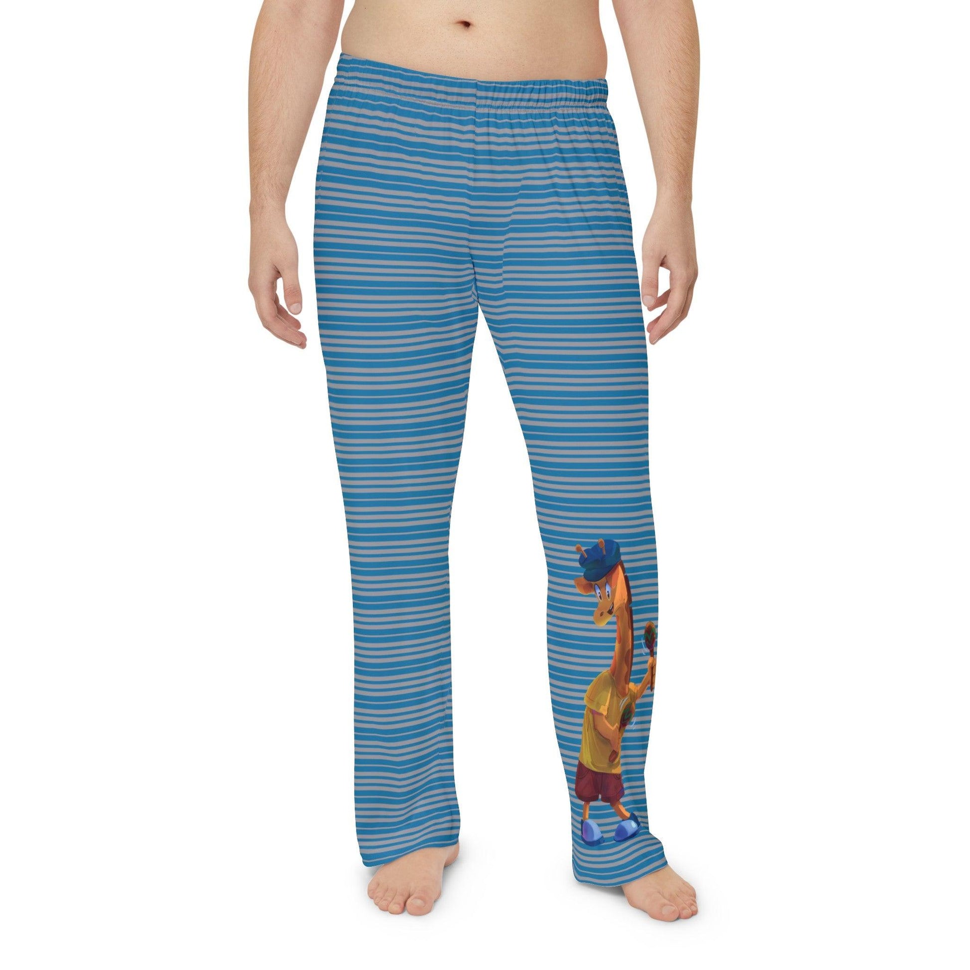 Clippity Clop Giraffe Men's Pajama Pants - Claires Unicorn Adventures