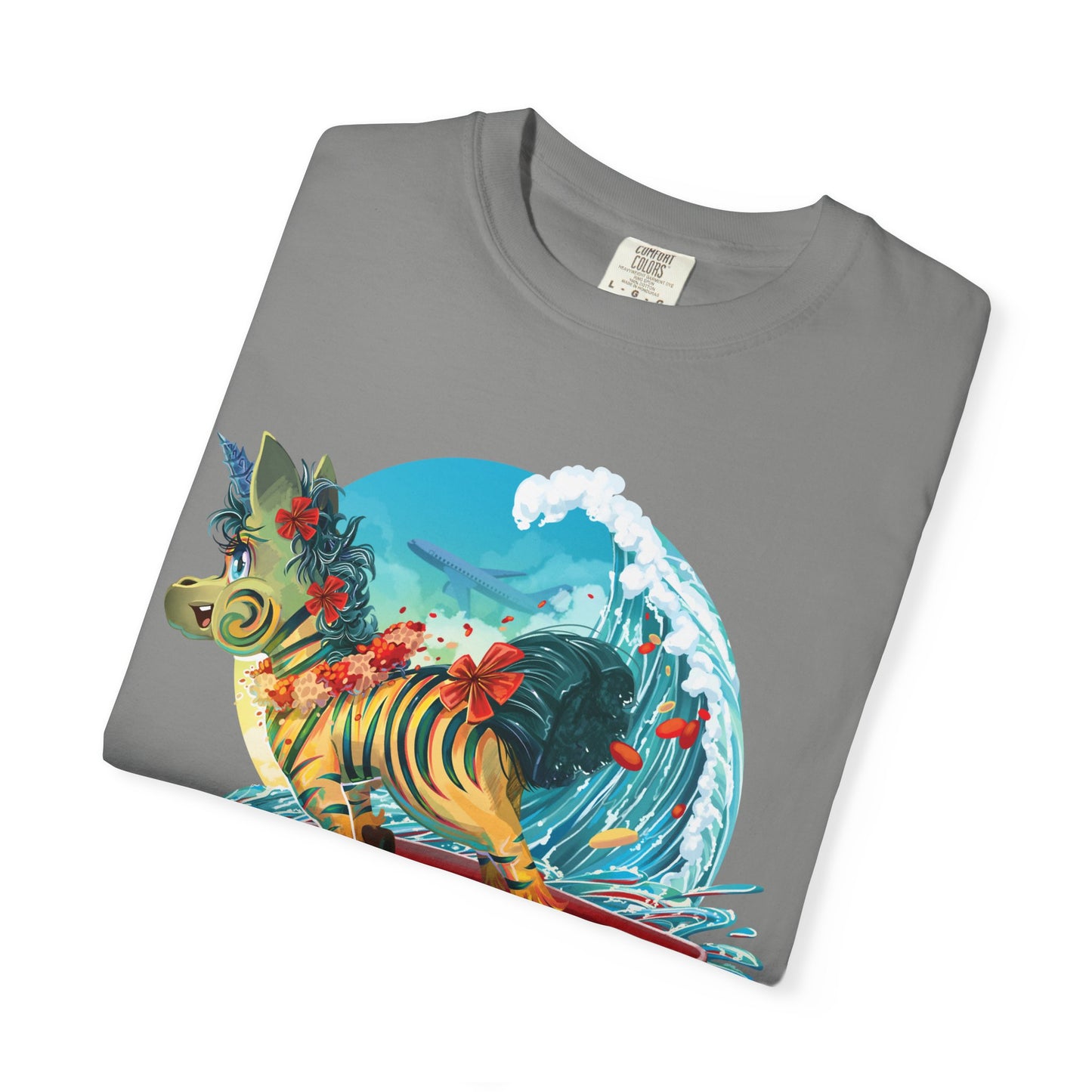 LeeNeigh Goes Surfing Unisex T-shirt