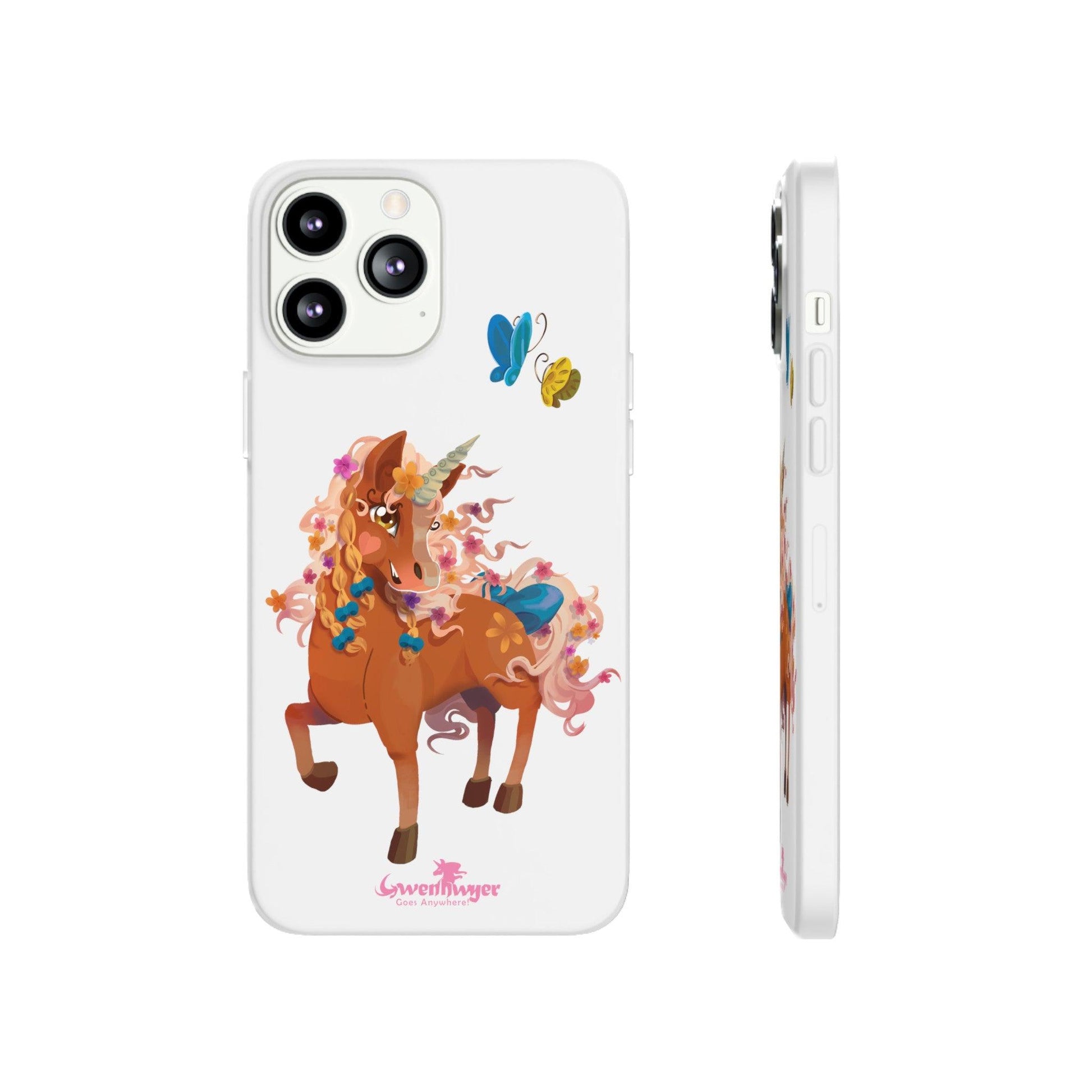 Gwenhwyer Flexi Case - Claires Unicorn Adventures