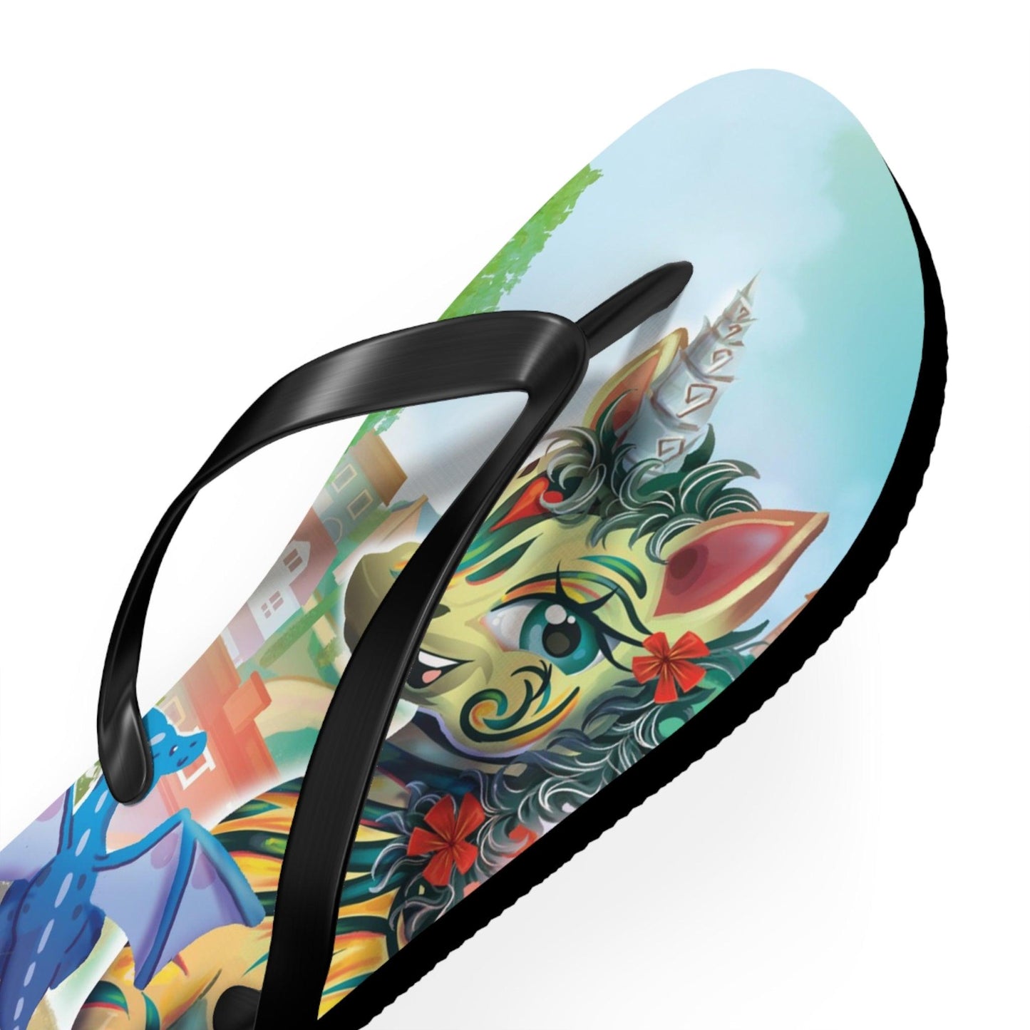 LeeNeigh Flip Flops - Claires Unicorn Adventures