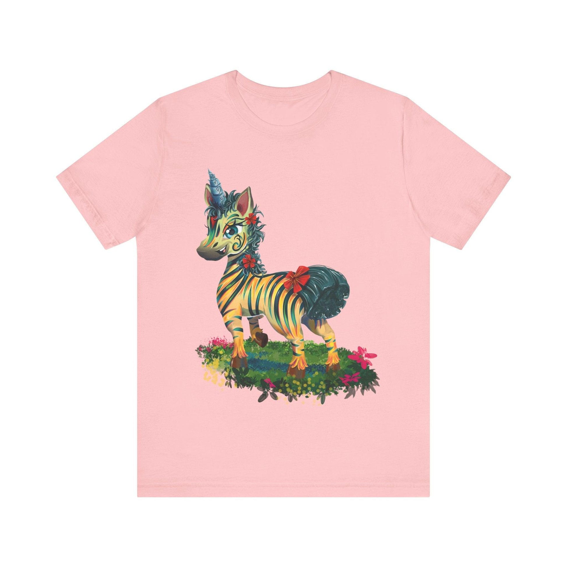 LeeNeigh Unisex Jersey Short Sleeve Tee - Claires Unicorn Adventures