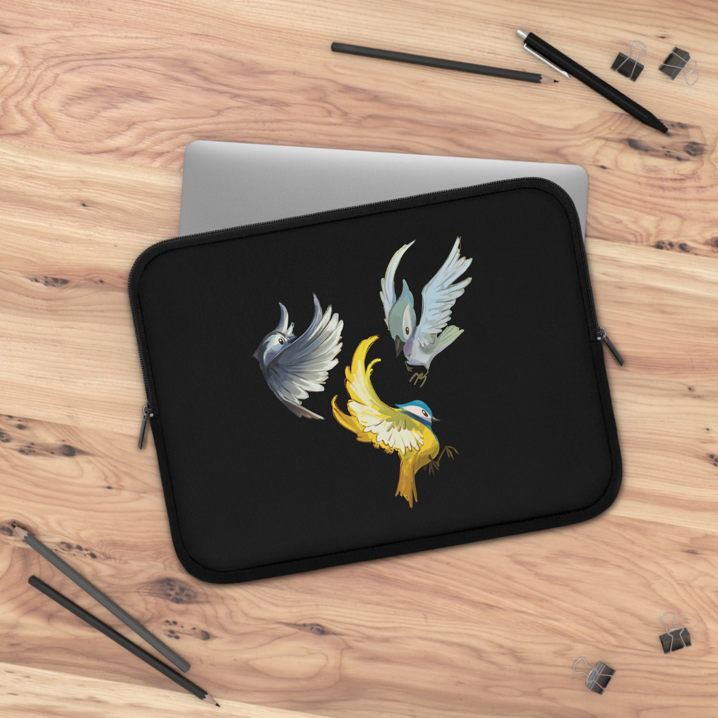 Laptop Sleeve - Busy Birds Design