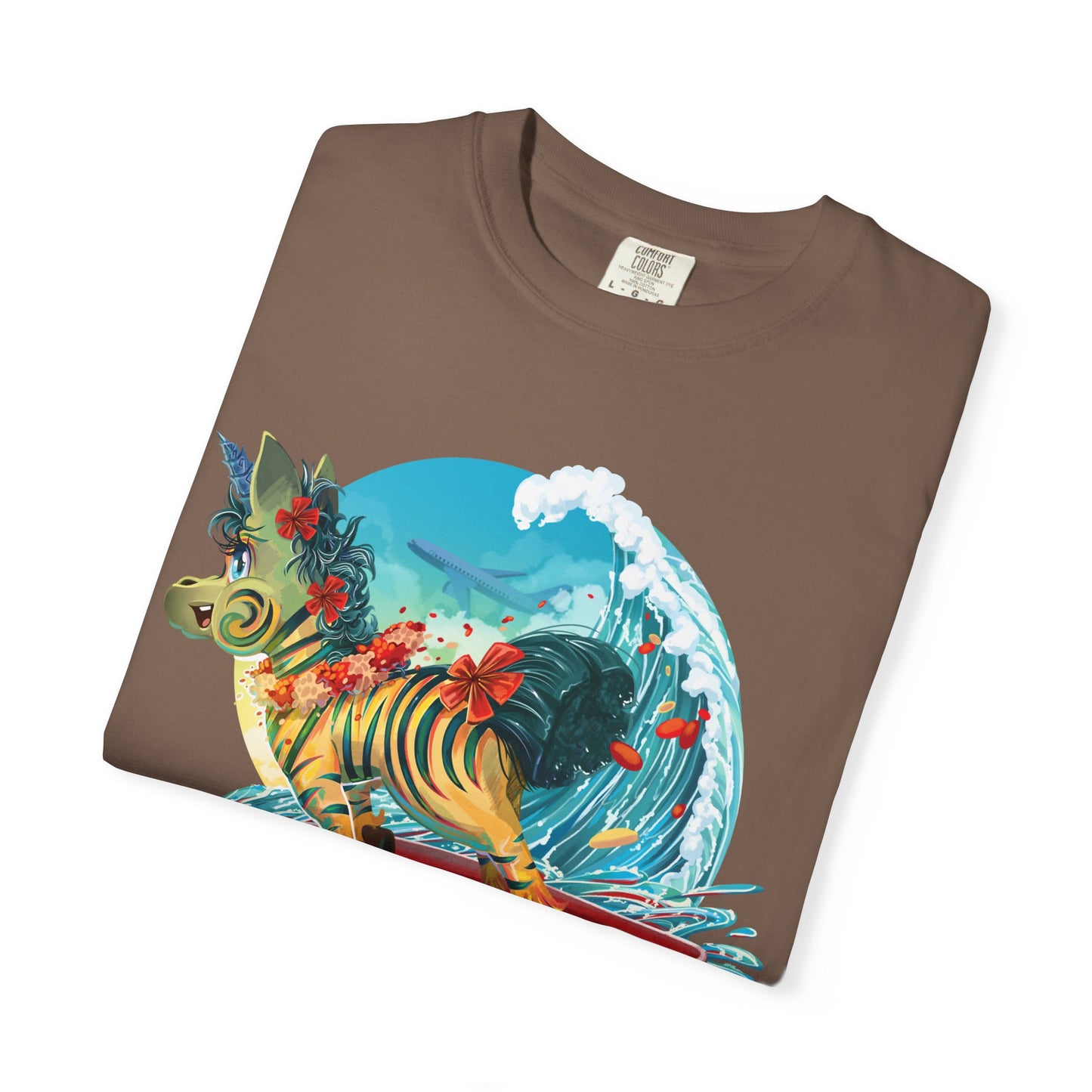 LeeNeigh Goes Surfing Unisex T-shirt
