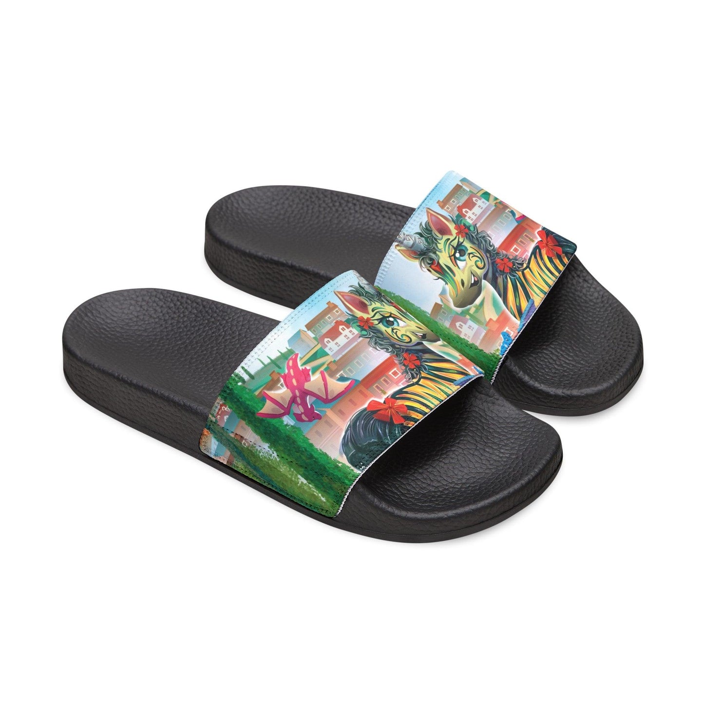 Youth LeeNeigh Removable-Strap Sandals - Claires Unicorn Adventures