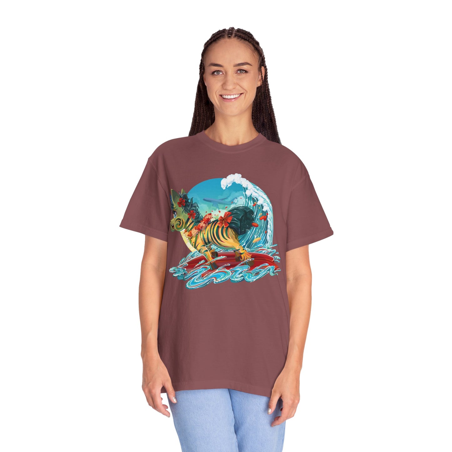 LeeNeigh Goes Surfing Unisex T-shirt