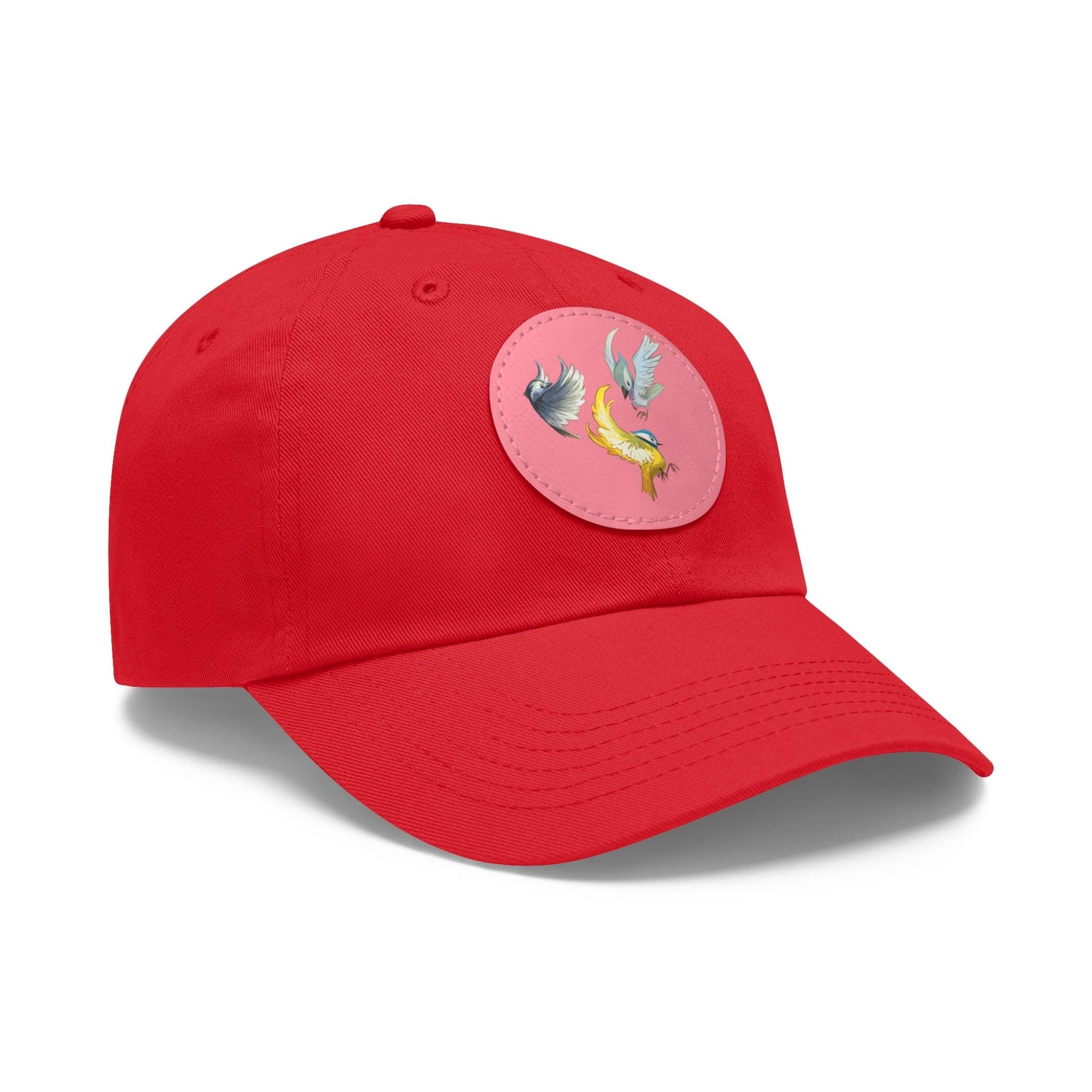 Dad Hat with Leather Patch (Round) - Claires Unicorn Adventures