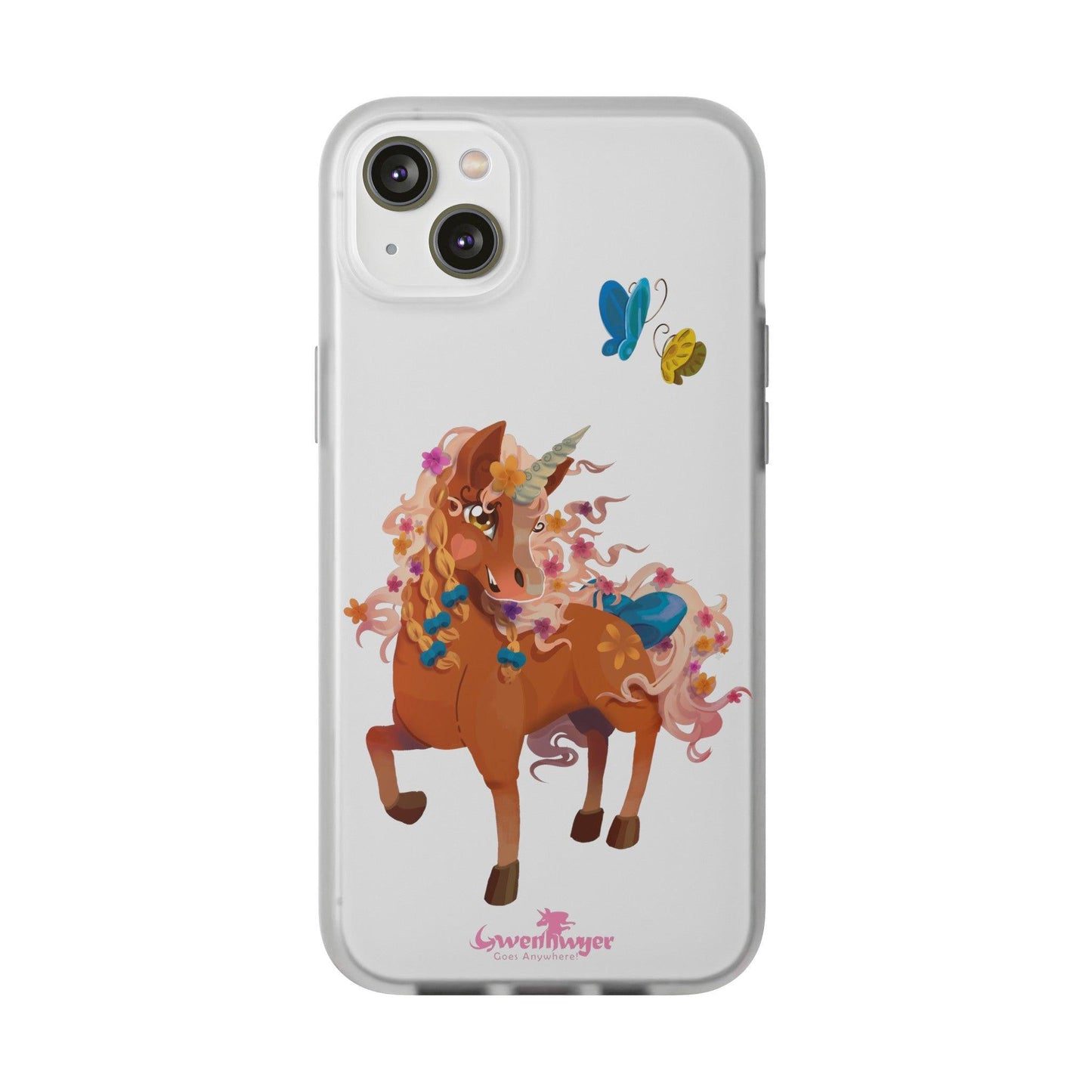 Gwenhwyer Flexi Case - Claires Unicorn Adventures