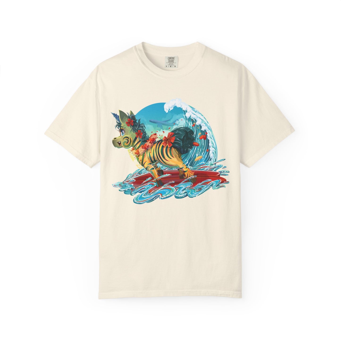 LeeNeigh Goes Surfing Unisex T-shirt