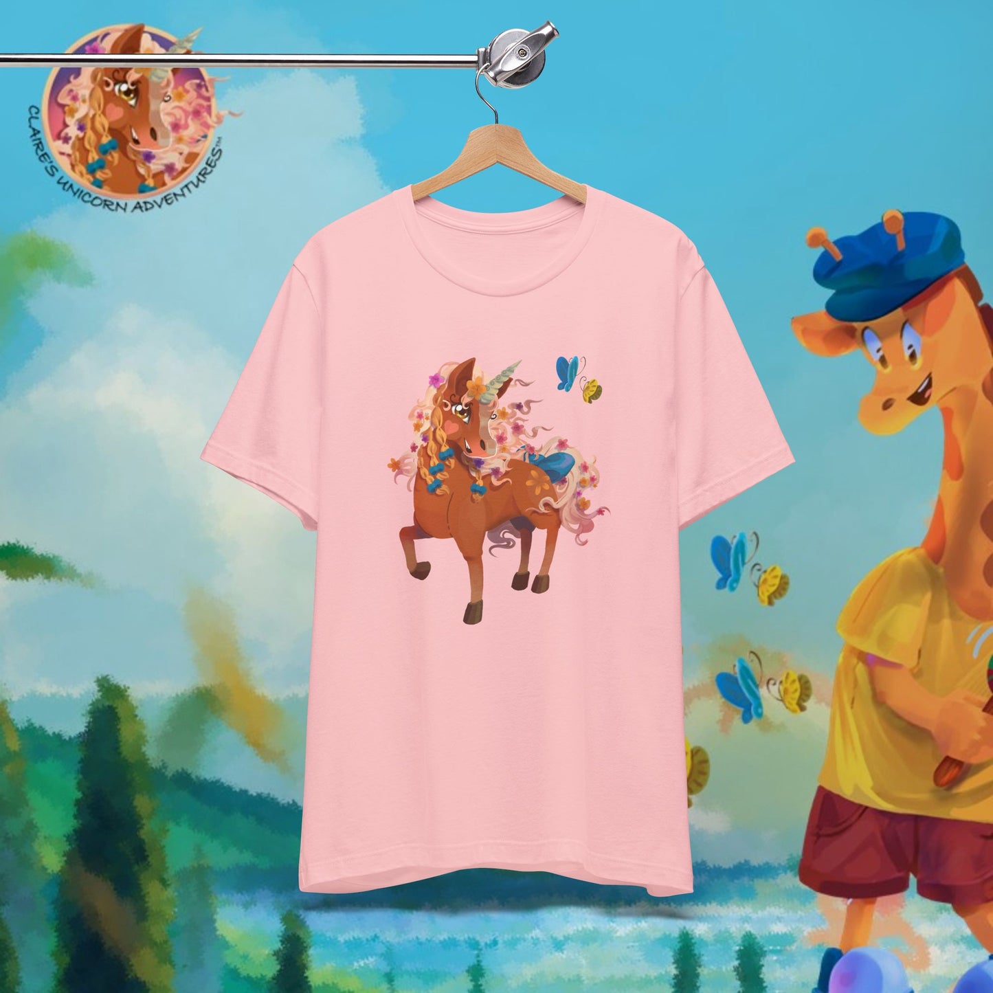 Gwenhwyer Unisex Jersey Short Sleeve Tee