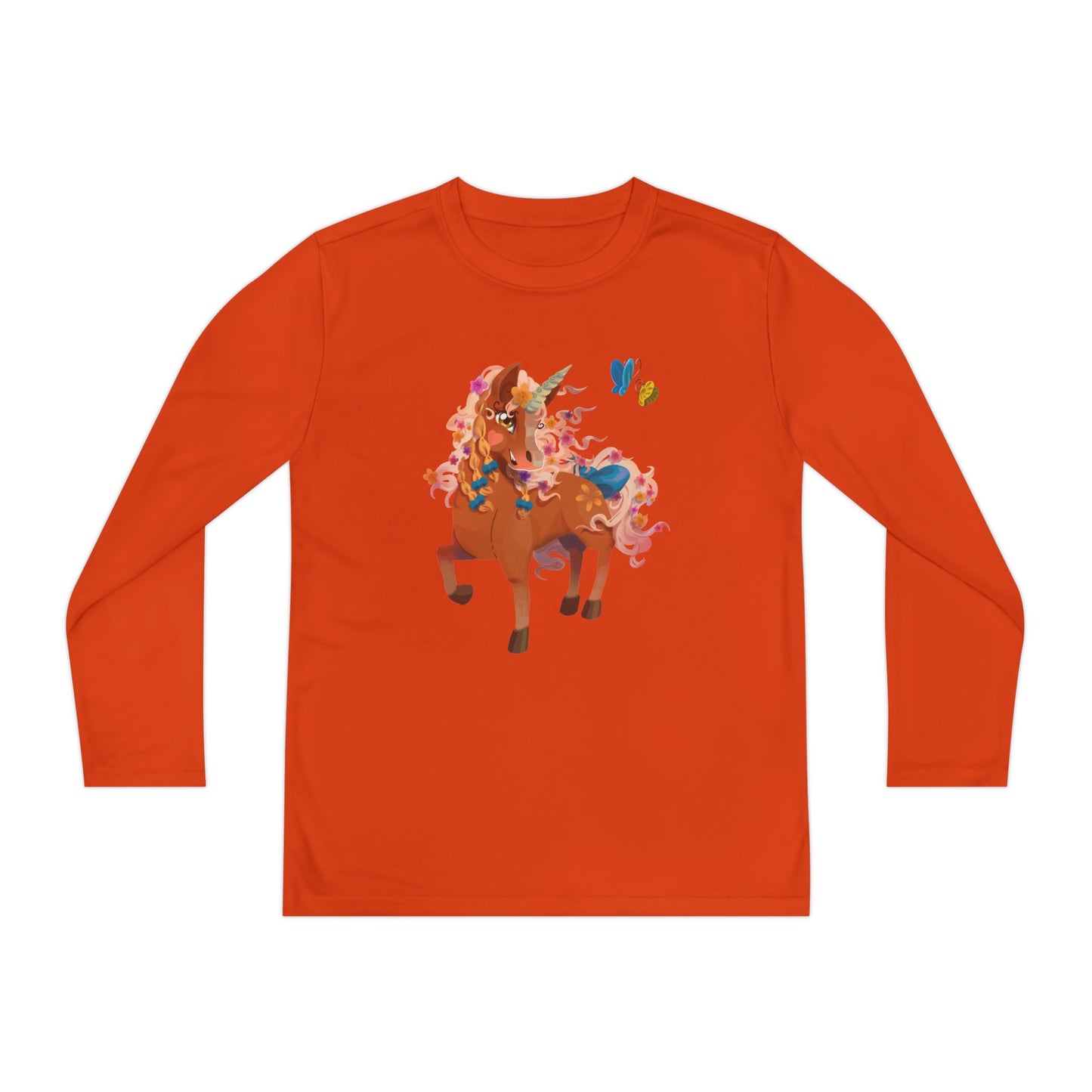 Youth Long Sleeve Tee - Gwenhwyer Unicorn