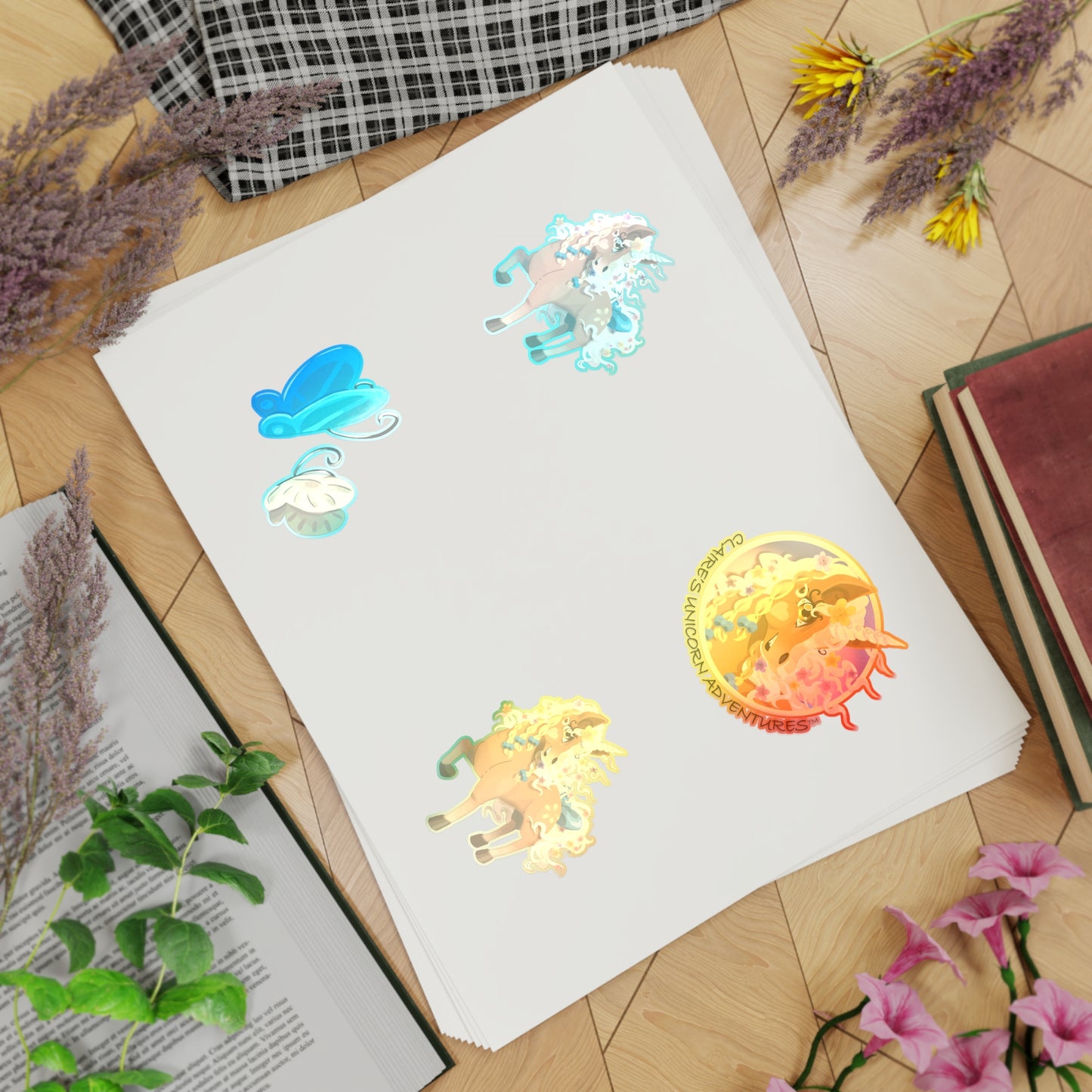 Gwenhwyer Sticker Sheet Bundle, 10pcs