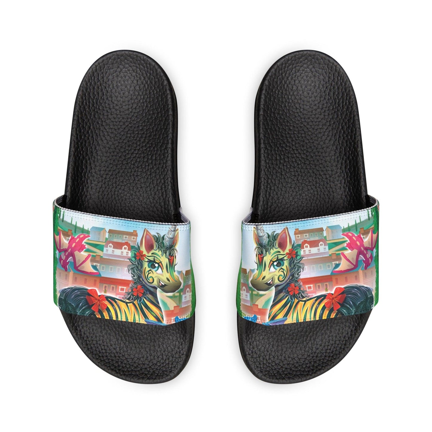 Youth LeeNeigh Removable-Strap Sandals - Claires Unicorn Adventures