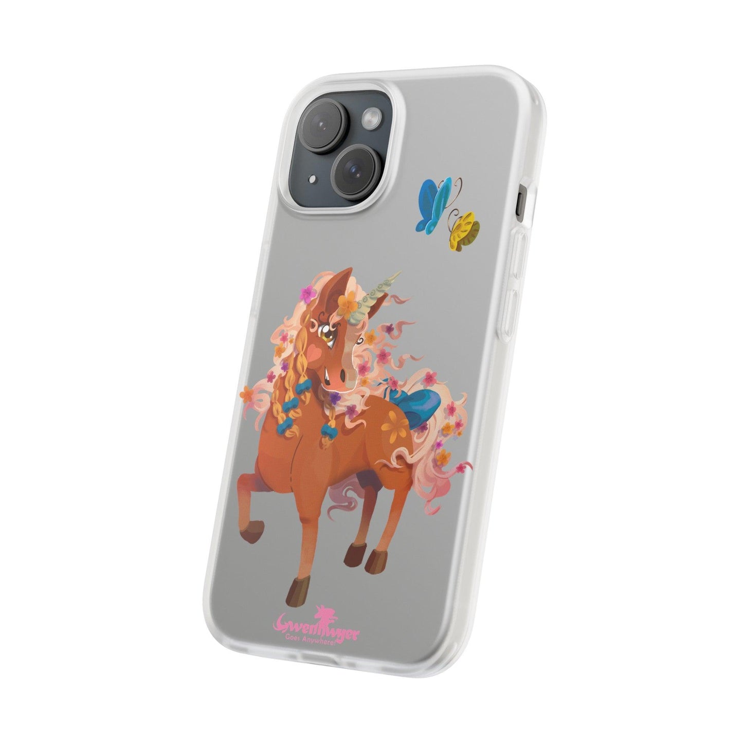 Gwenhwyer Flexi Case - Claires Unicorn Adventures