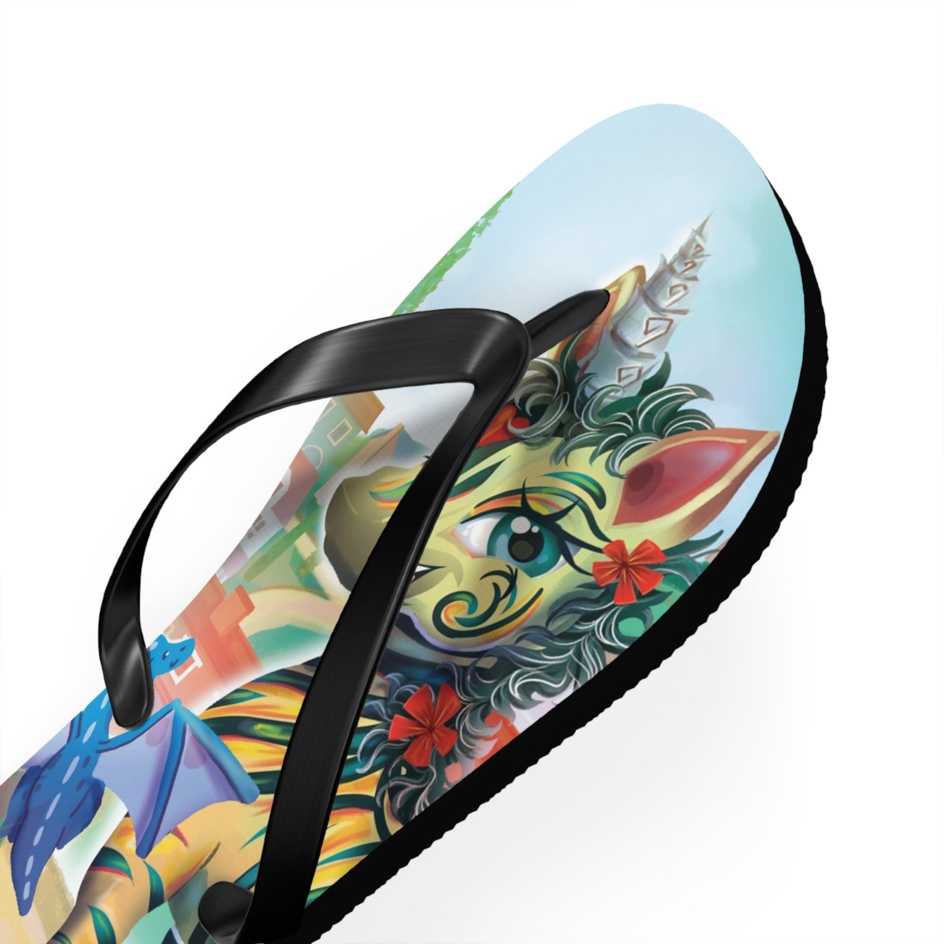 LeeNeigh Flip Flops - Claires Unicorn Adventures