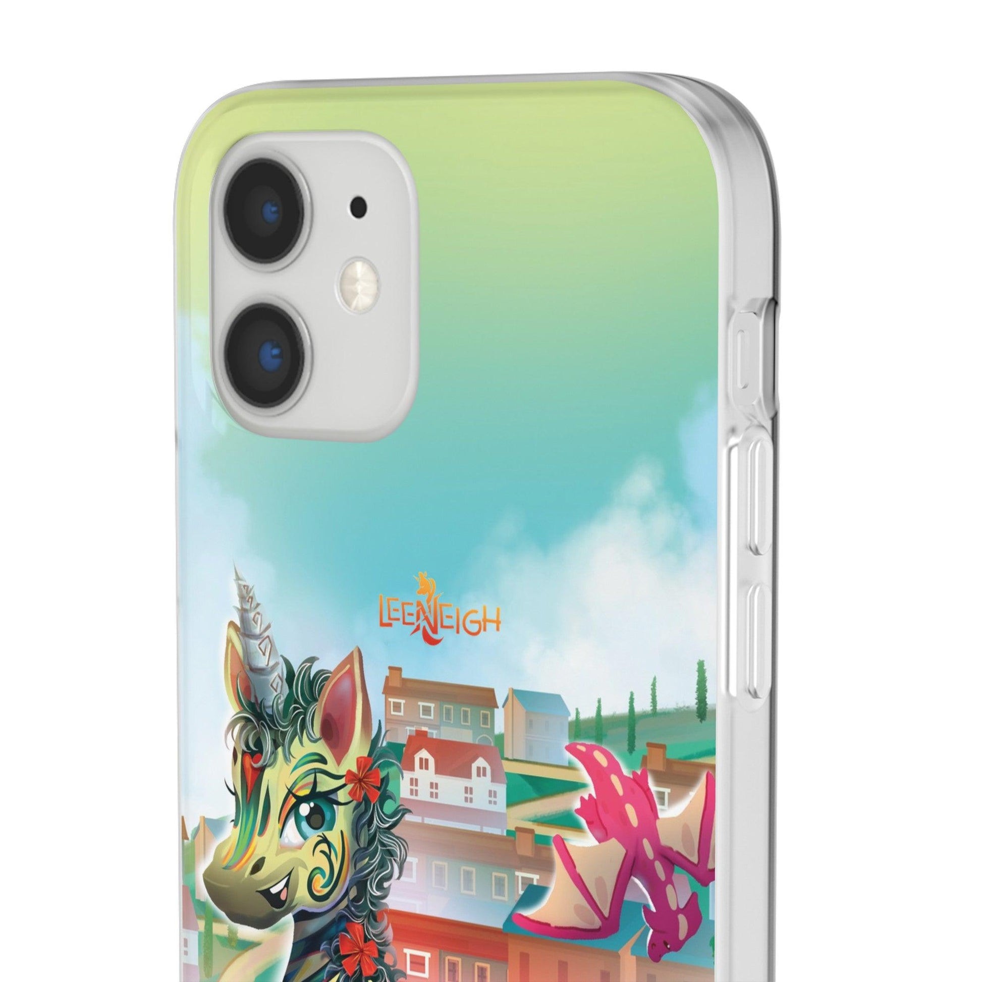 LeeNeigh Flexi Phone Case - Claires Unicorn Adventures