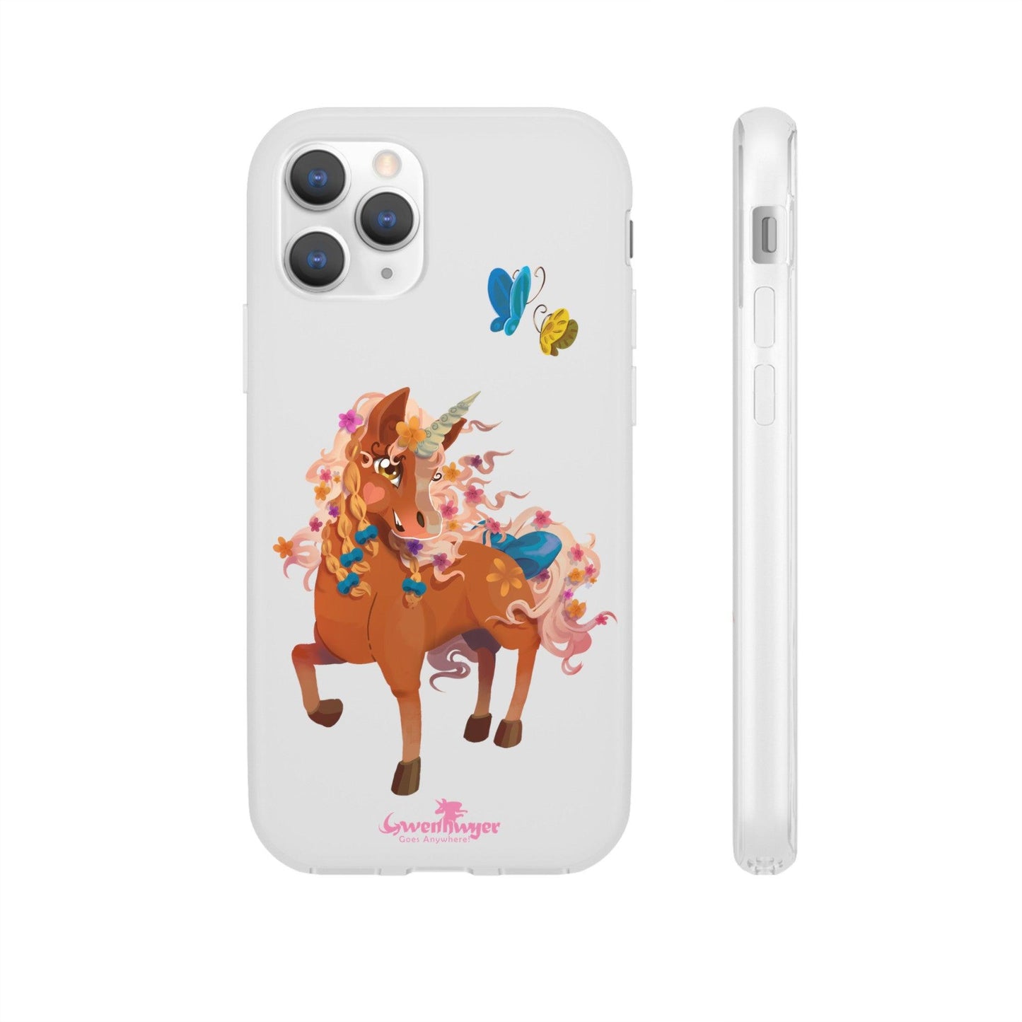 Gwenhwyer Flexi Case - Claires Unicorn Adventures