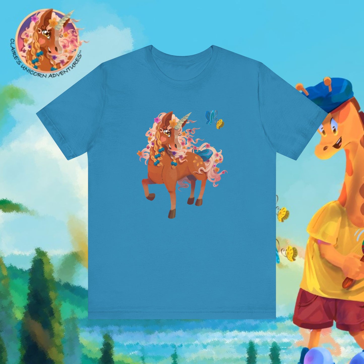 Gwenhwyer Unisex Jersey Short Sleeve Tee