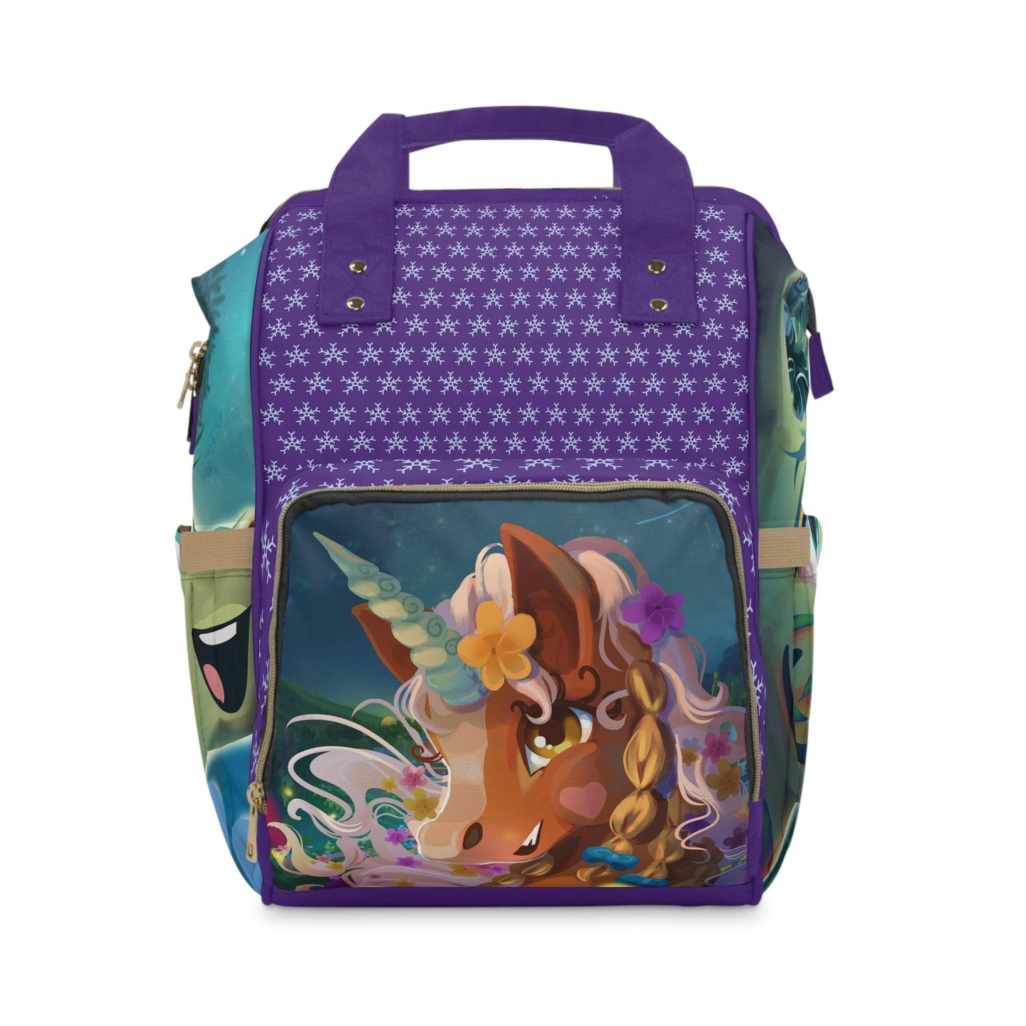 Multifunctional Diaper Backpack - Claires Unicorn Adventures