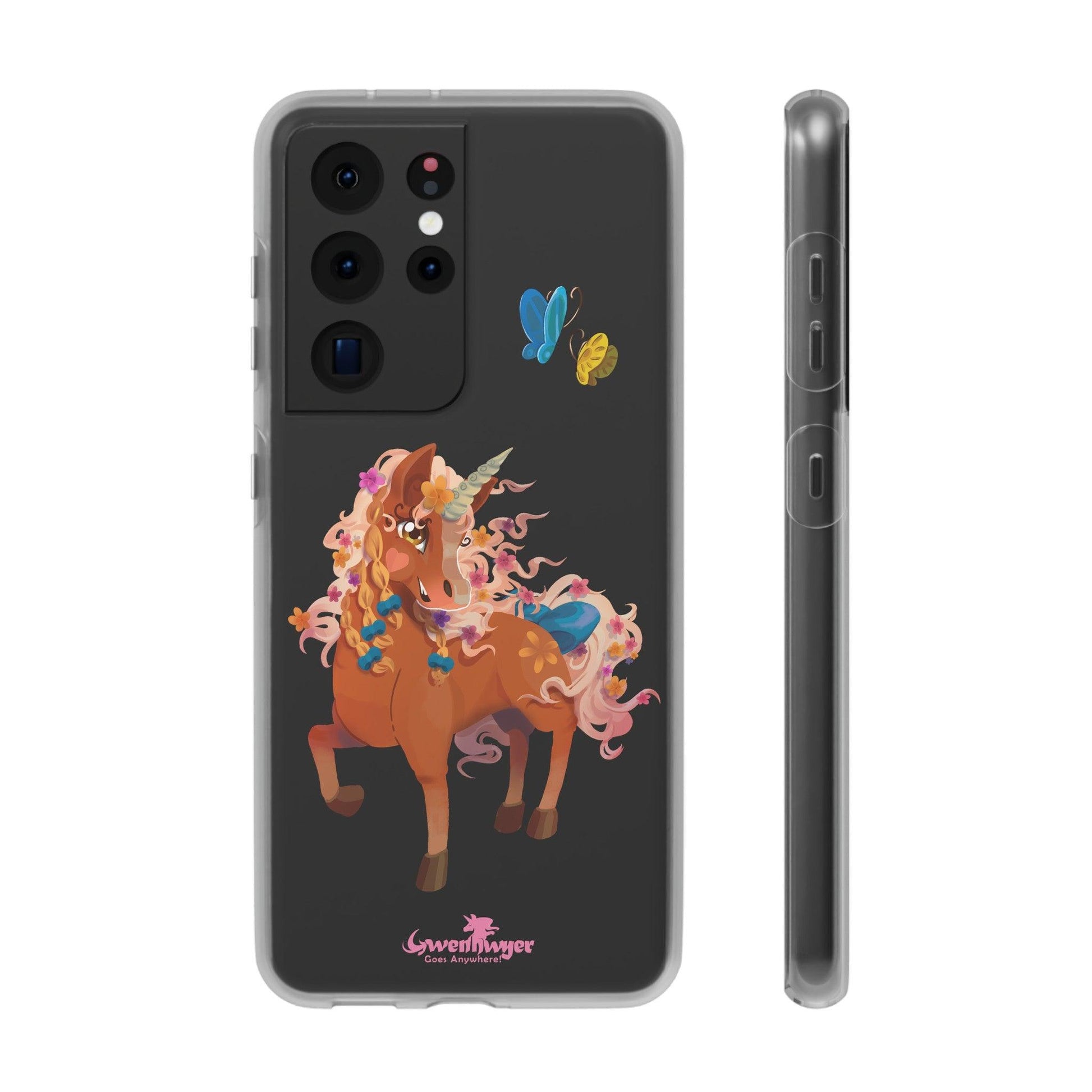 Gwenhwyer Flexi Case - Claires Unicorn Adventures