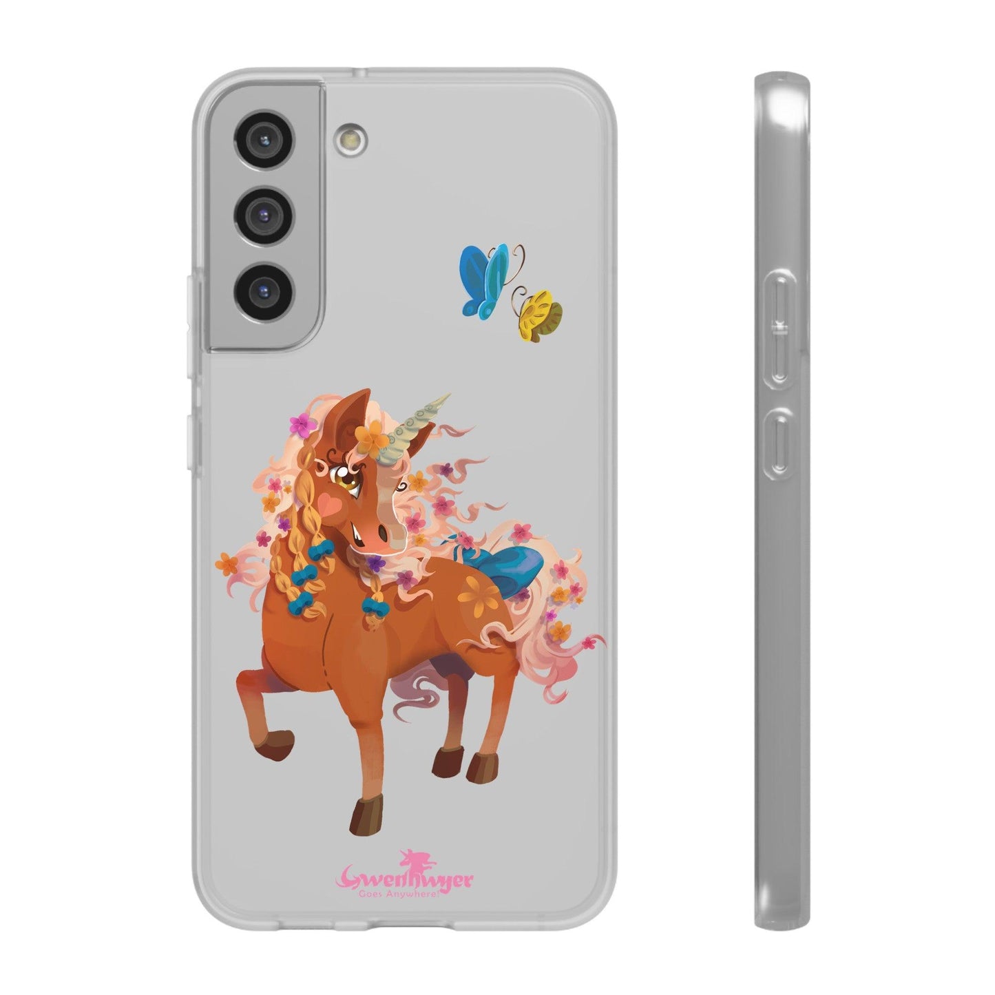 Gwenhwyer Flexi Case - Claires Unicorn Adventures