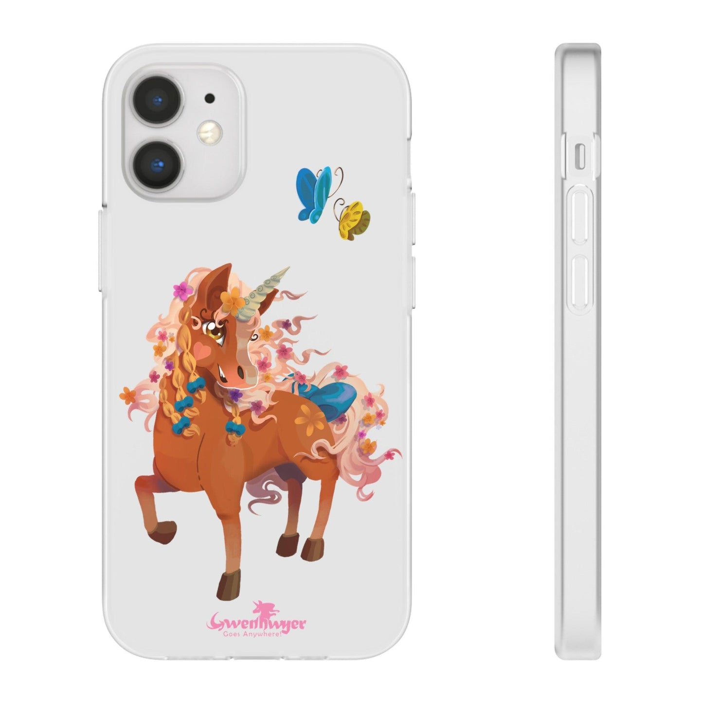 Gwenhwyer Flexi Case - Claires Unicorn Adventures