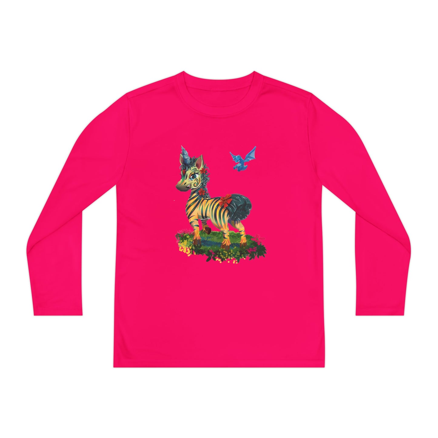 Long Sleeve Youth Tee - LeeNeigh Unicorn