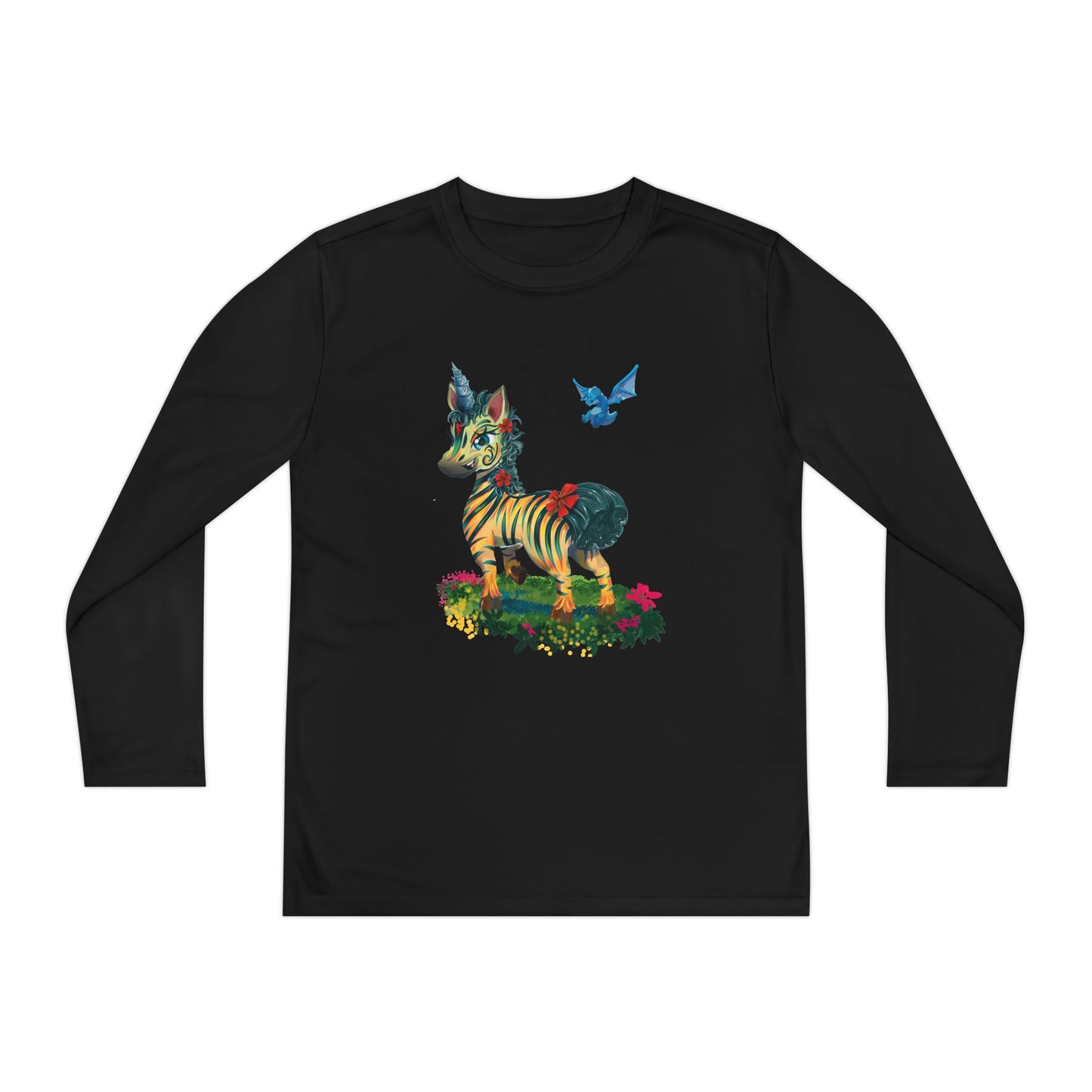 Long Sleeve Youth Tee - LeeNeigh Unicorn