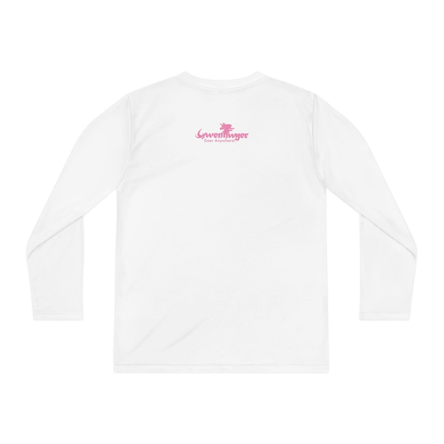 Gwenhwyer Youth Long Sleeve Competitor Tee - Claires Unicorn Adventures