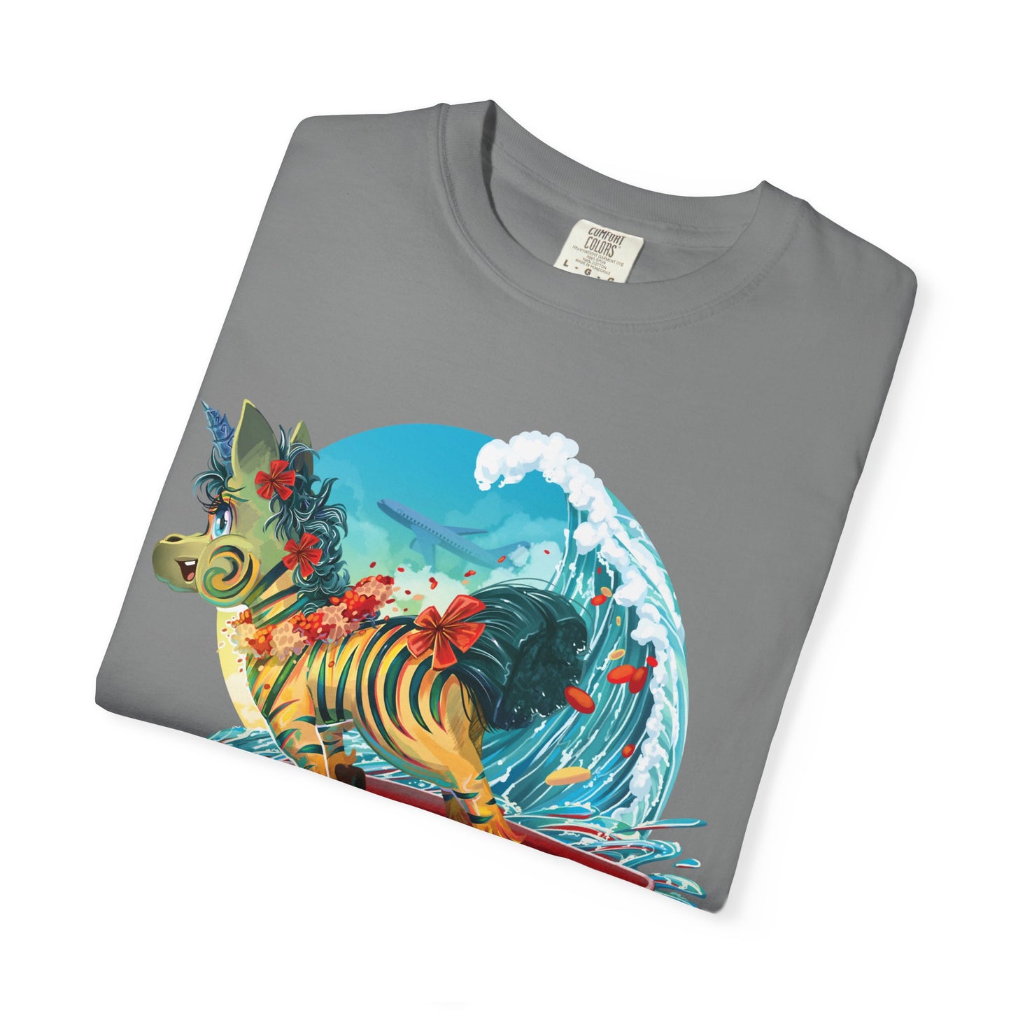 LeeNeigh Goes Surfing Unisex T-shirt