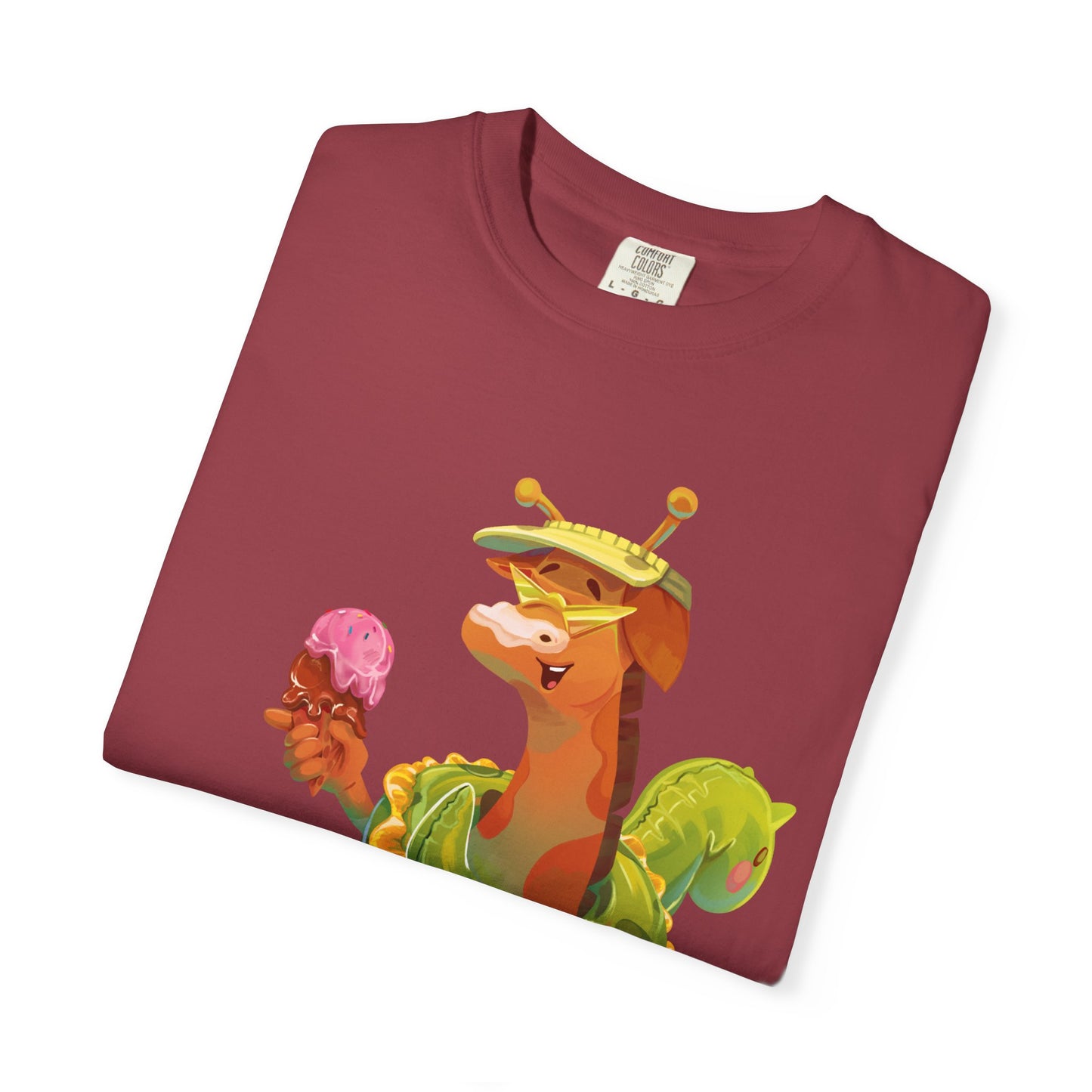 Clippity Clop Giraffe in a Pool Unisex T-shirt