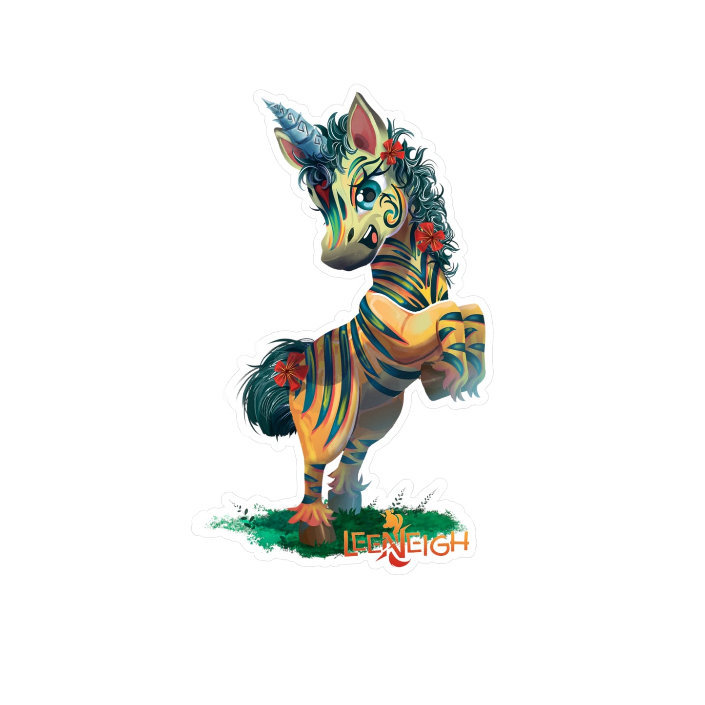 LeeNeigh Kiss-Cut Vinyl Decal