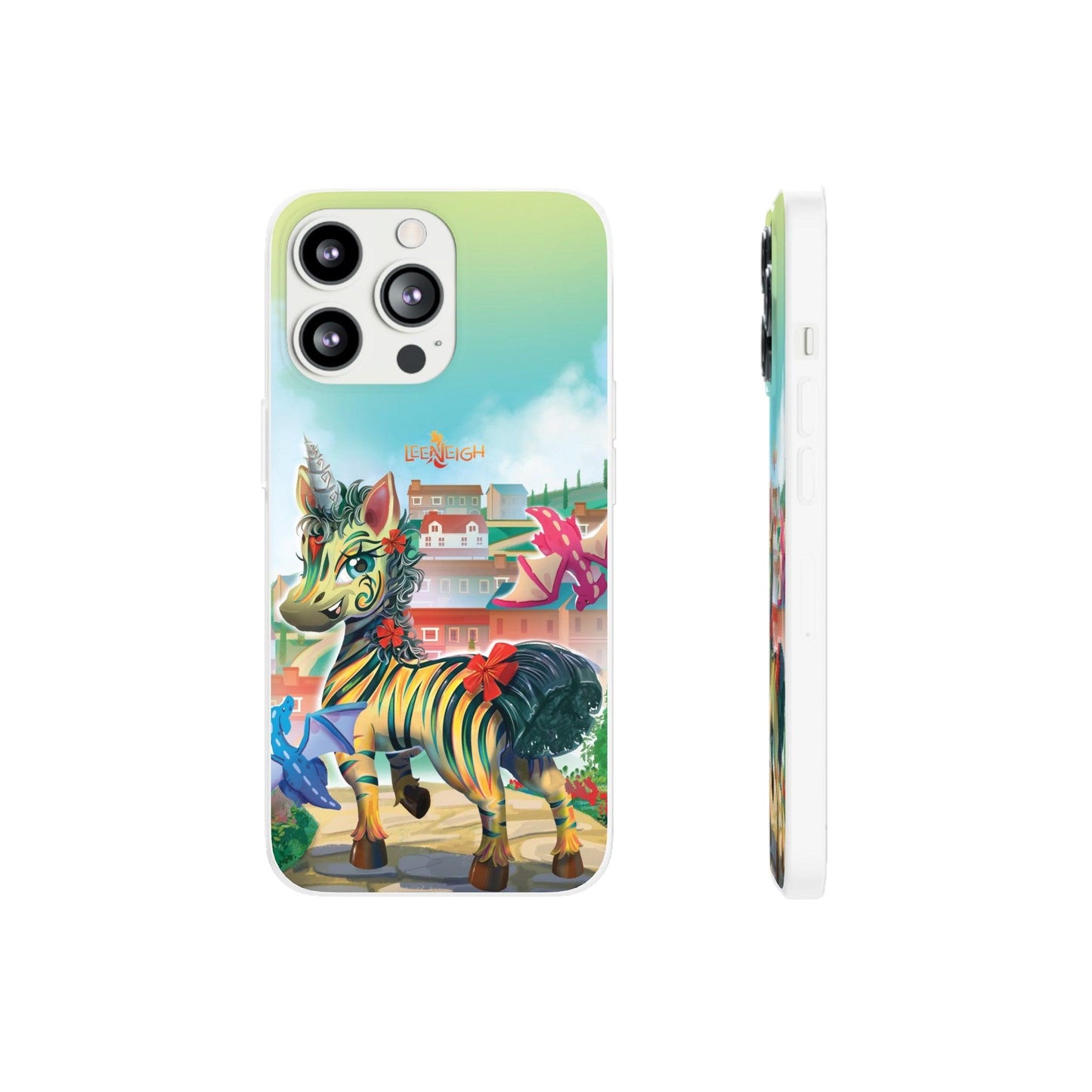 LeeNeigh Flexi Phone Case - Claires Unicorn Adventures