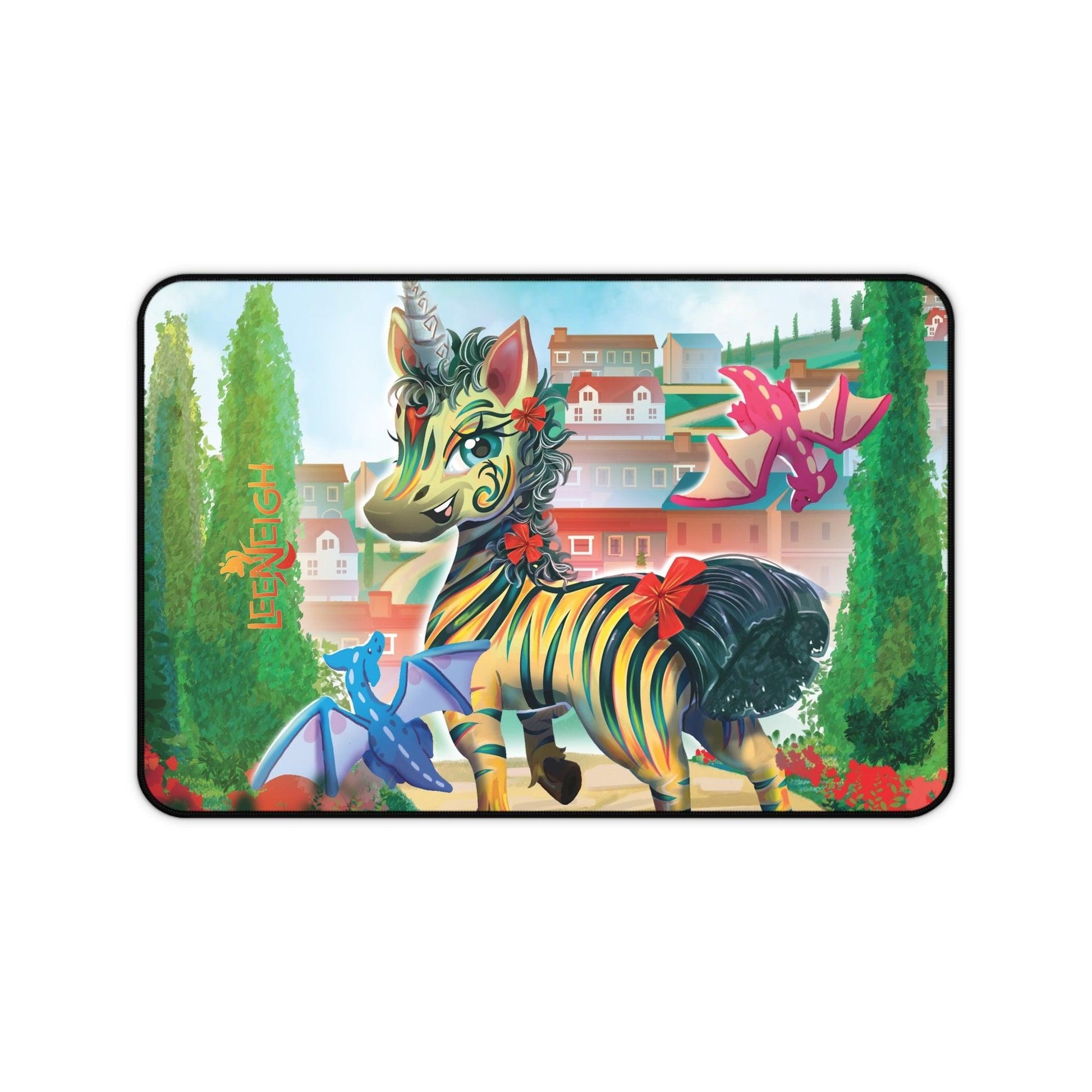 LeeNeigh Desk Mat - Claires Unicorn Adventures