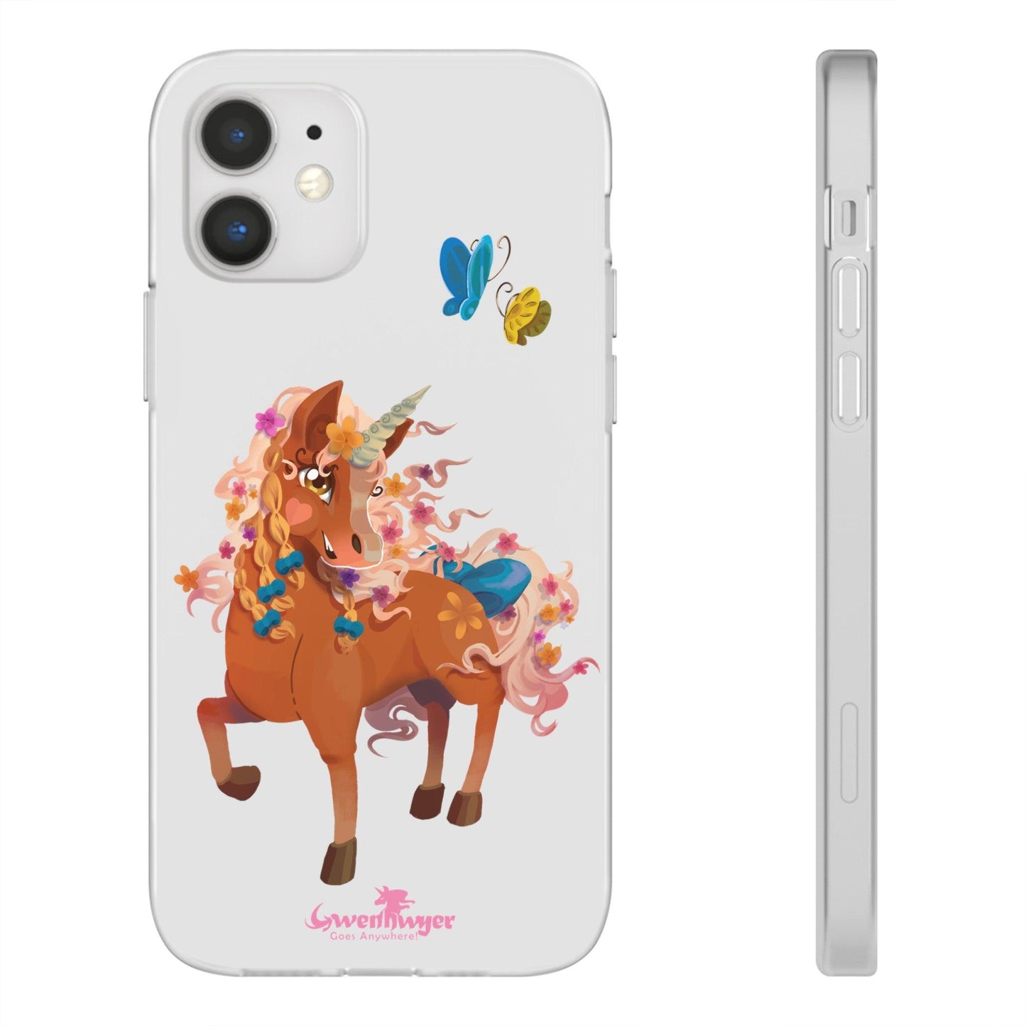 Gwenhwyer Flexi Case - Claires Unicorn Adventures