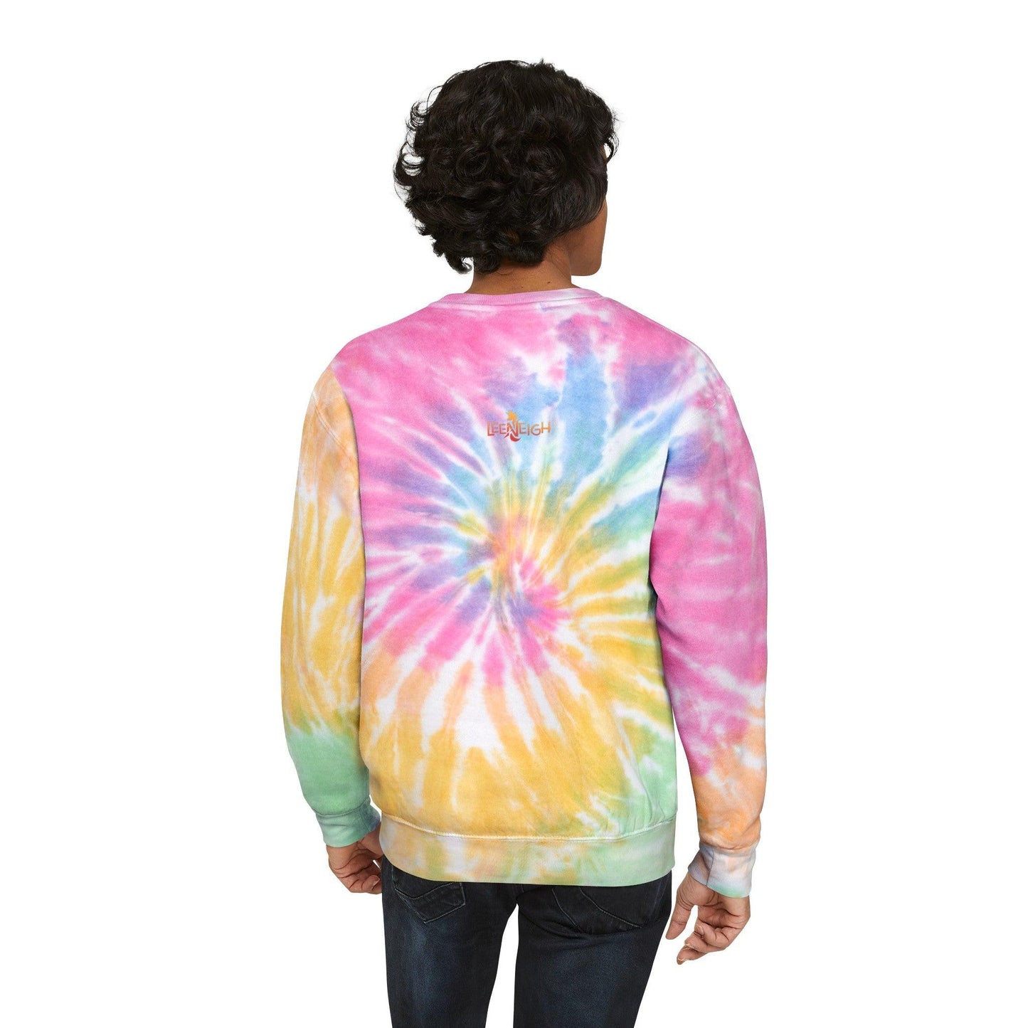 LeeNeigh Unisex Tie-Dye Sweatshirt - Claires Unicorn Adventures