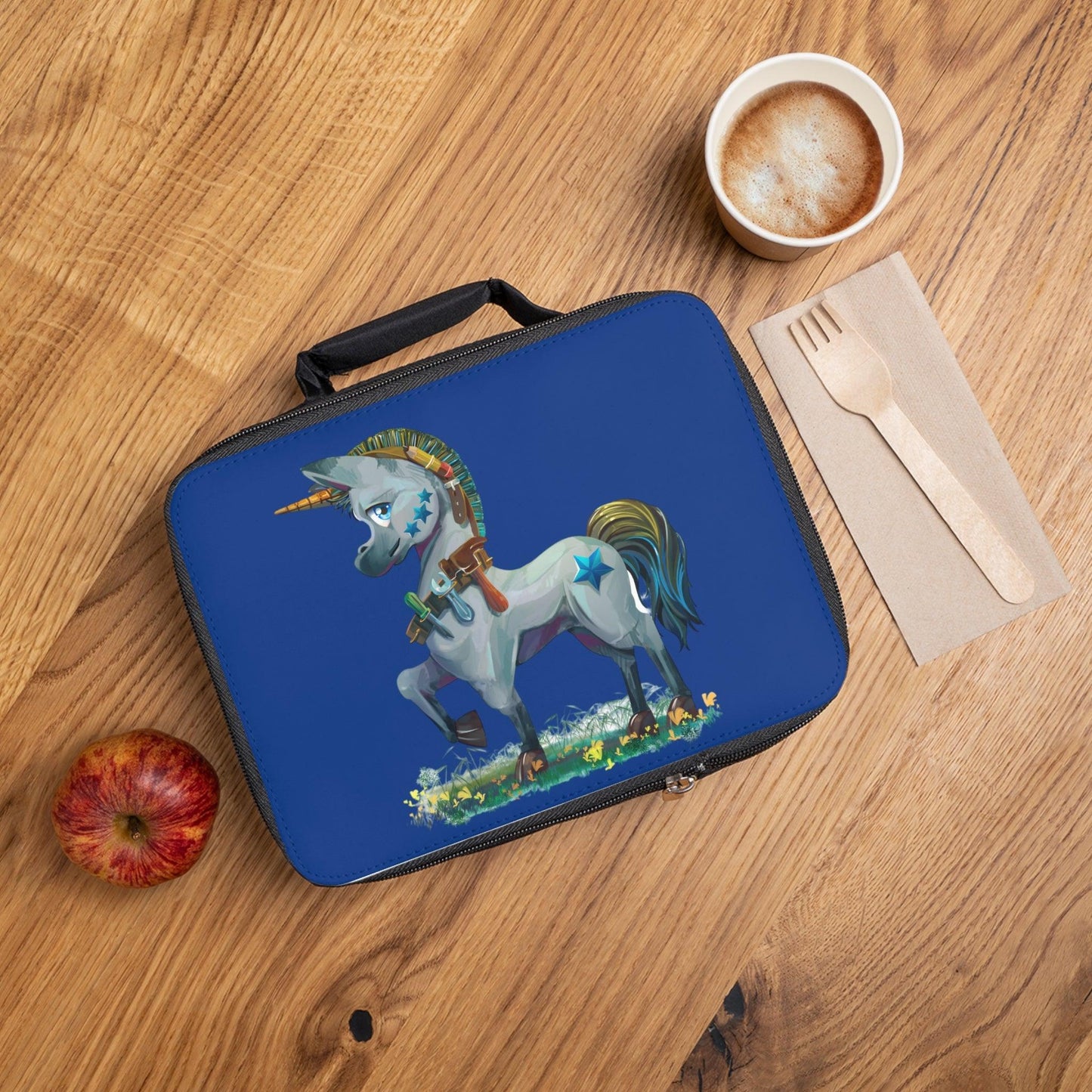 Arty Solo Lunch Bag - Claires Unicorn Adventures