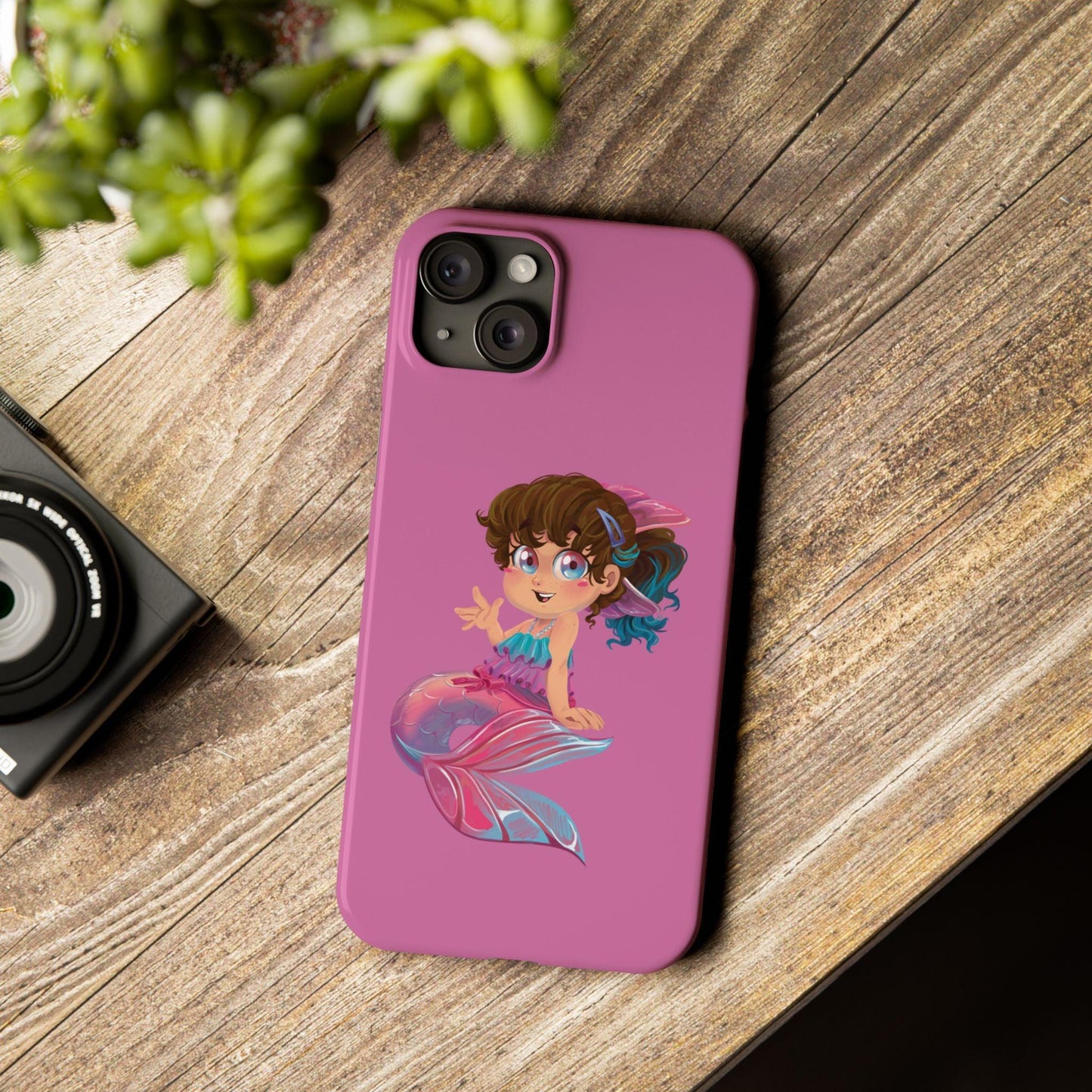 Slim Phone Cases - Claires Unicorn Adventures