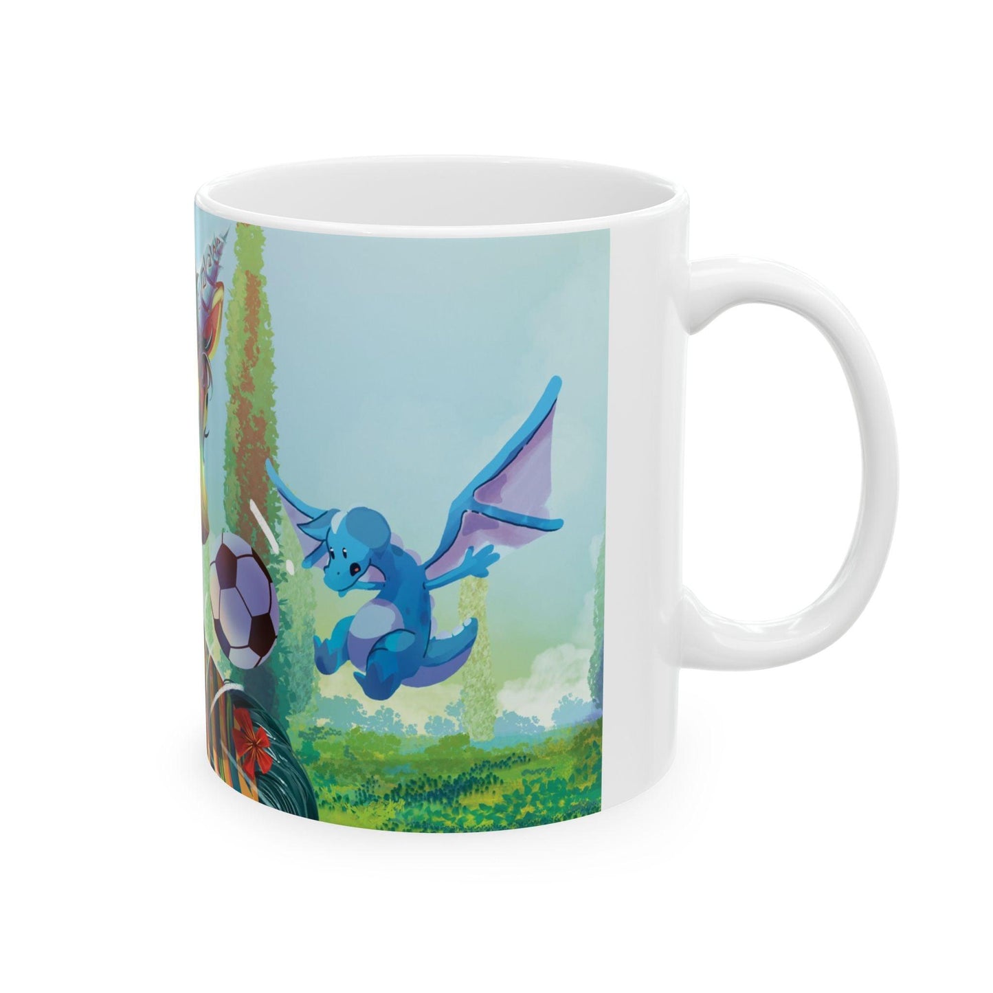 Ceramic Mug, (11oz, 15oz) - Claires Unicorn Adventures