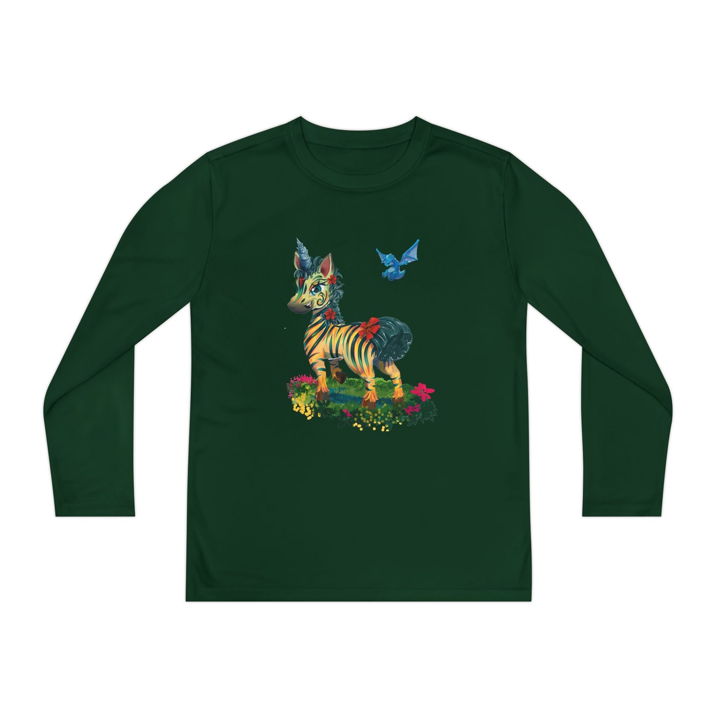 Long Sleeve Youth Tee - LeeNeigh Unicorn