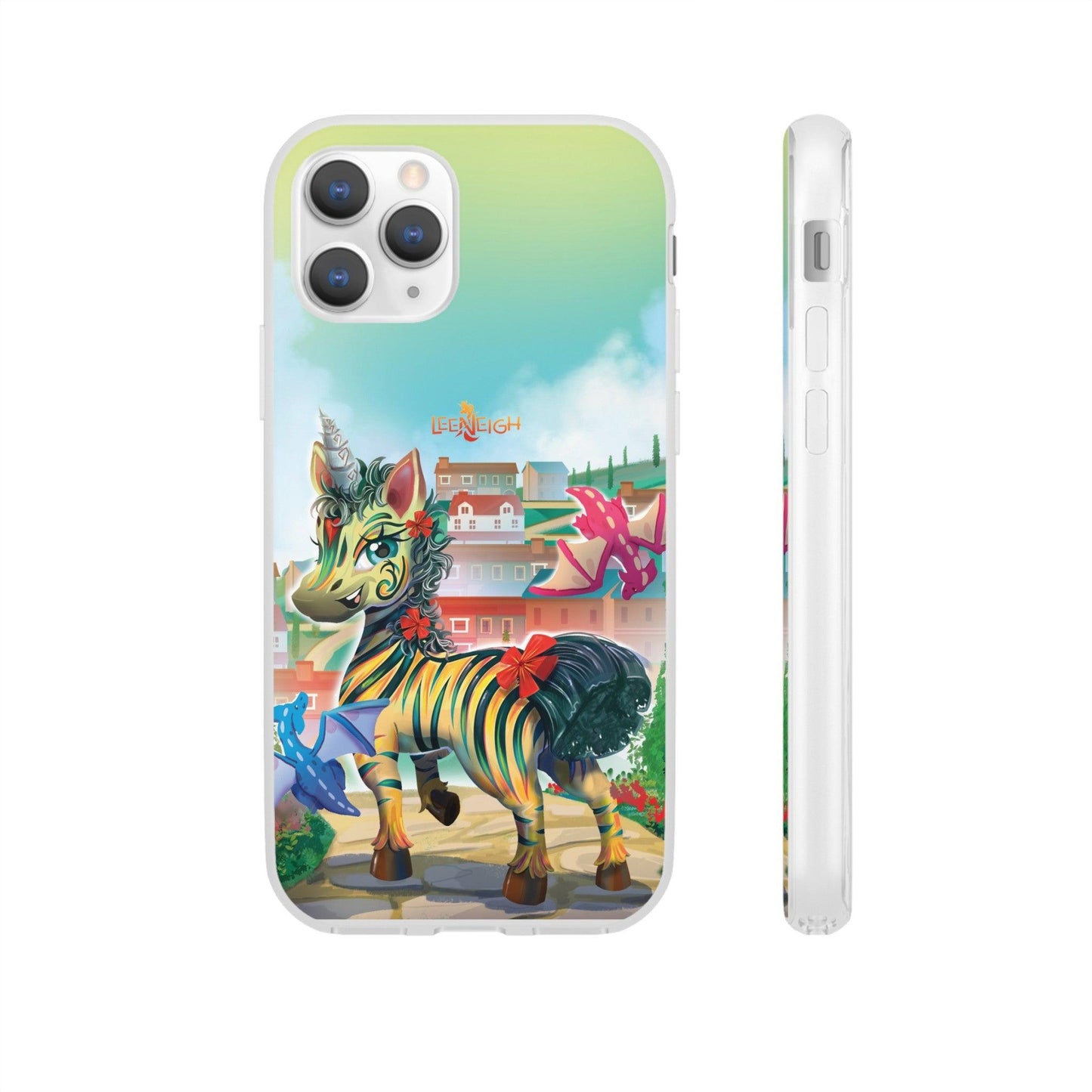 LeeNeigh Flexi Phone Case - Claires Unicorn Adventures