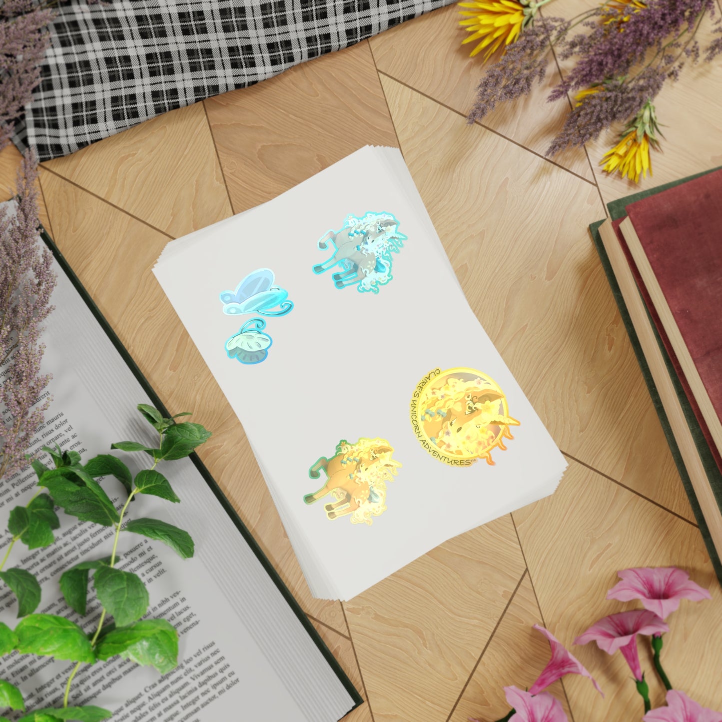 Gwenhwyer Sticker Sheet Bundle, 10pcs