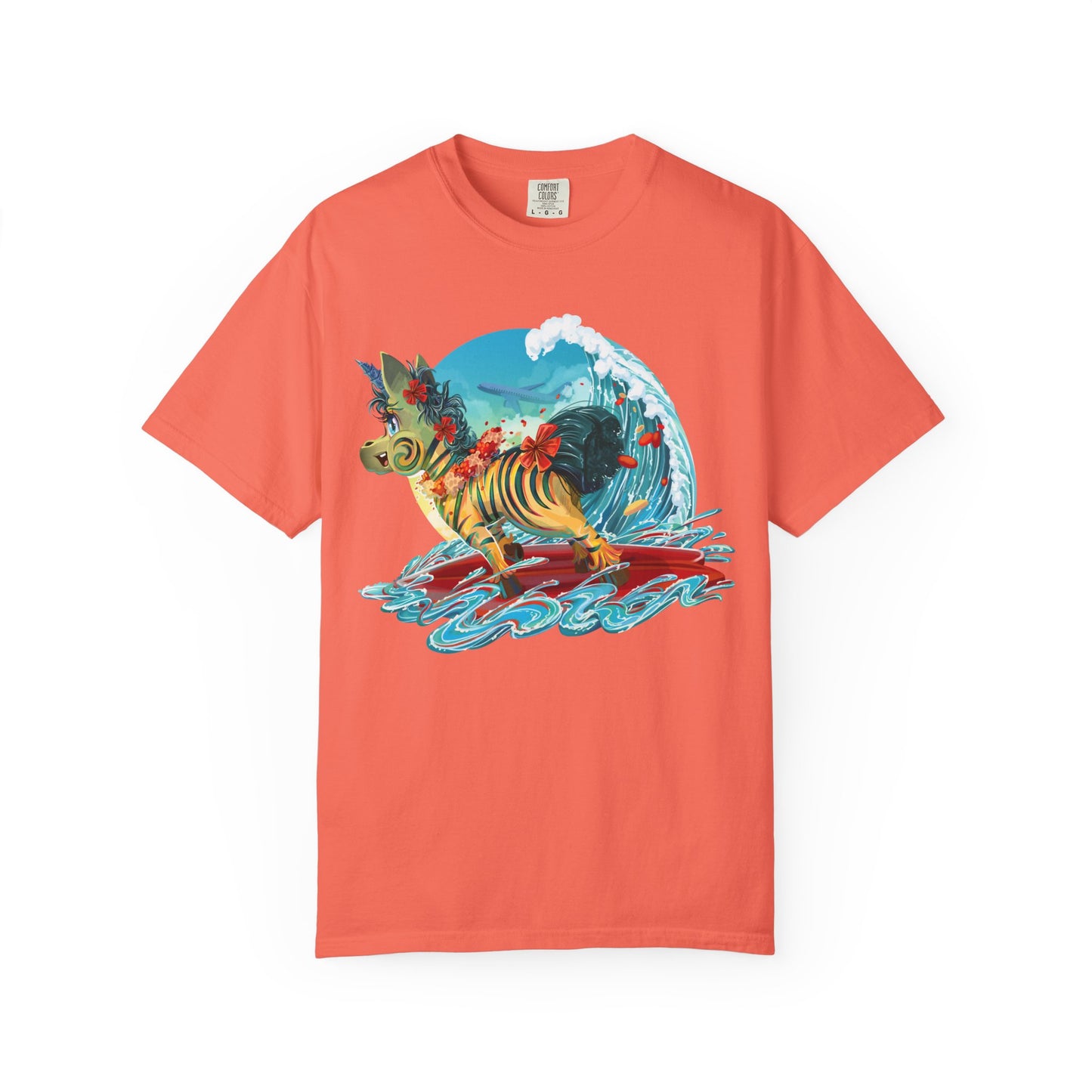 LeeNeigh Goes Surfing Unisex T-shirt
