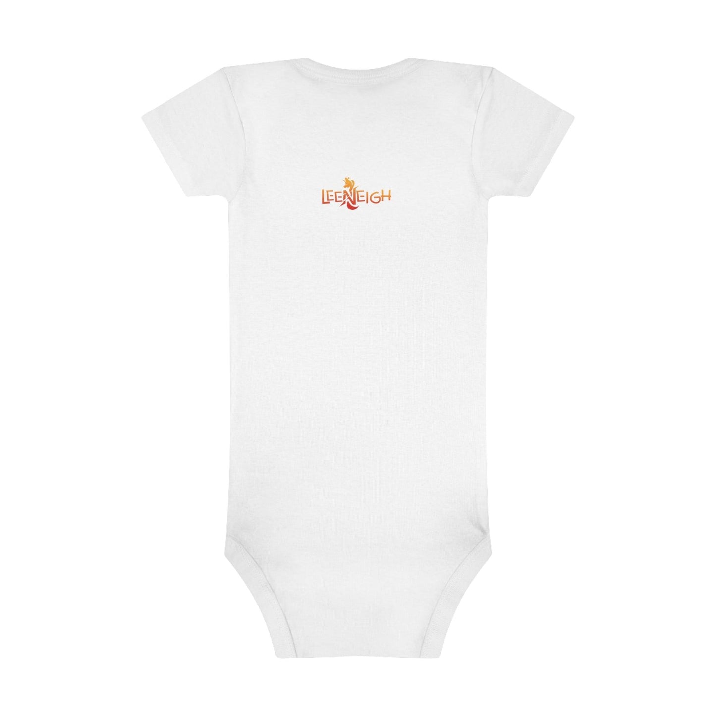 LeeNeigh Baby Short Sleeve Onesie® - Claires Unicorn Adventures