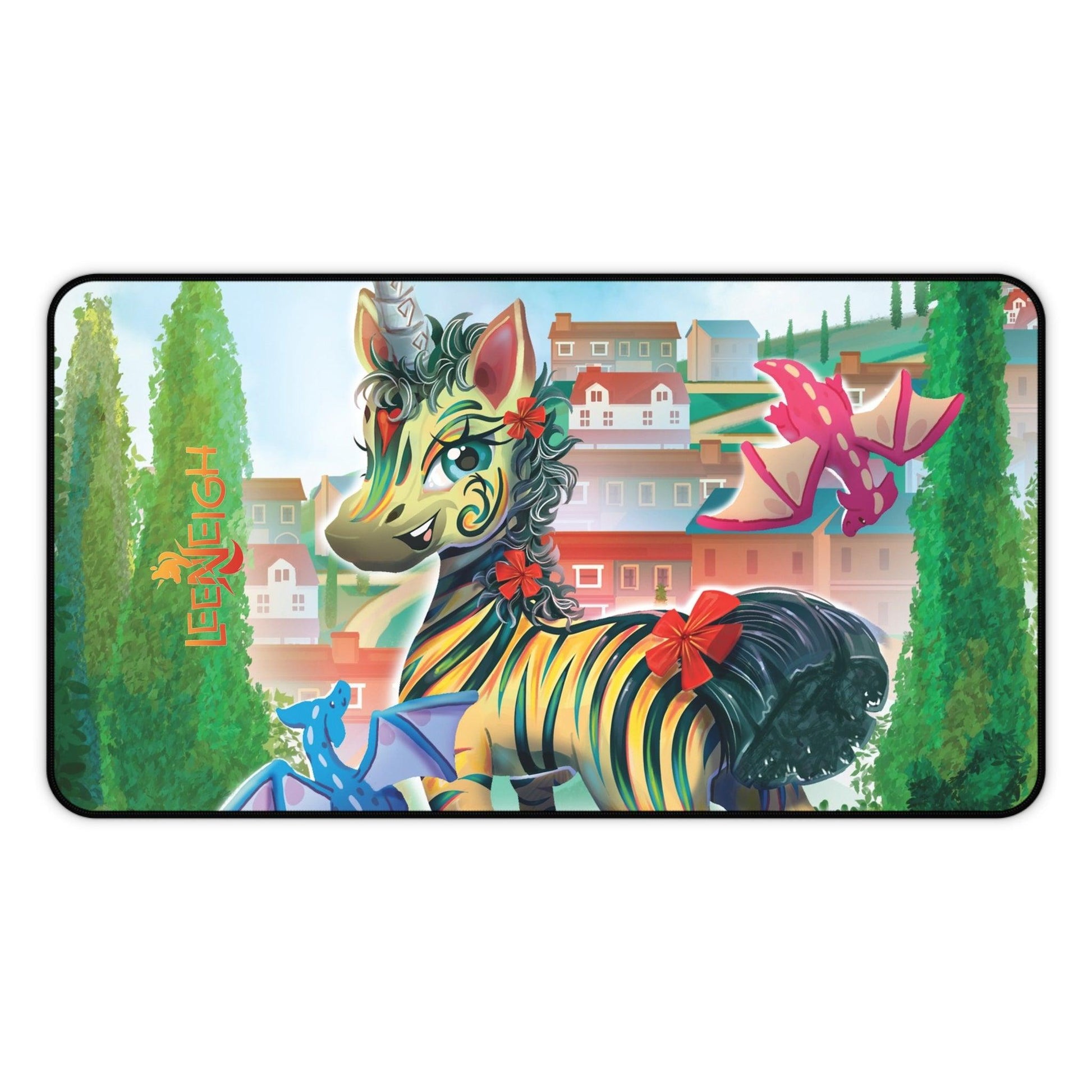 LeeNeigh Desk Mat - Claires Unicorn Adventures