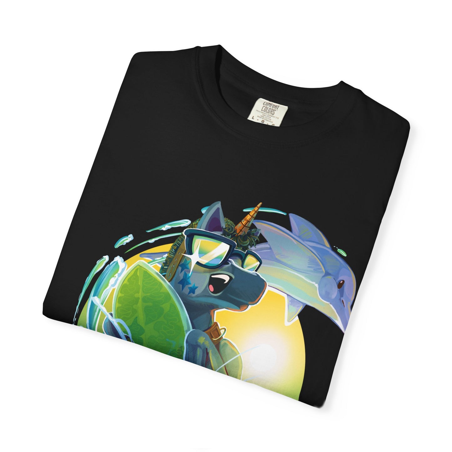 Arty Goes Surfing Unisex T-Shirt